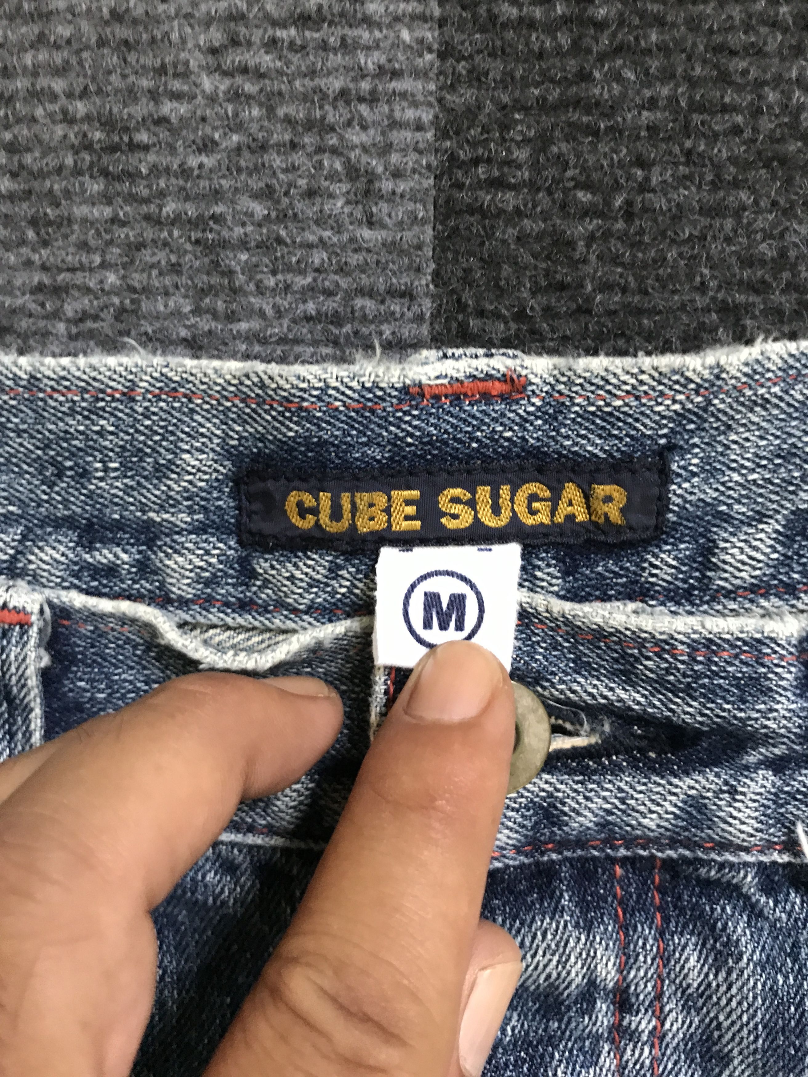 Japanese Brand CP121 CUBE SUGAR Japan Distressed Cargo Jeans Size US 32 / EU 48 - 9 Thumbnail