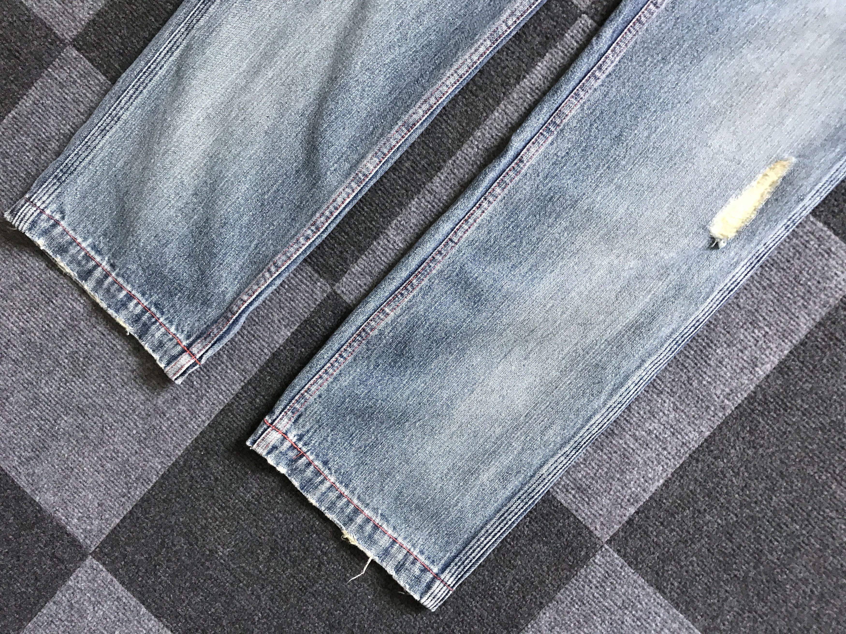 Japanese Brand CP121 CUBE SUGAR Japan Distressed Cargo Jeans Size US 32 / EU 48 - 6 Thumbnail