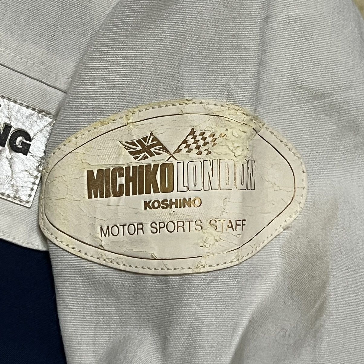 Michiko Koshino London Vintage Michiko Koshino London Big Logo Racing Jacket Size US M / EU 48-50 / 2 - 11 Thumbnail