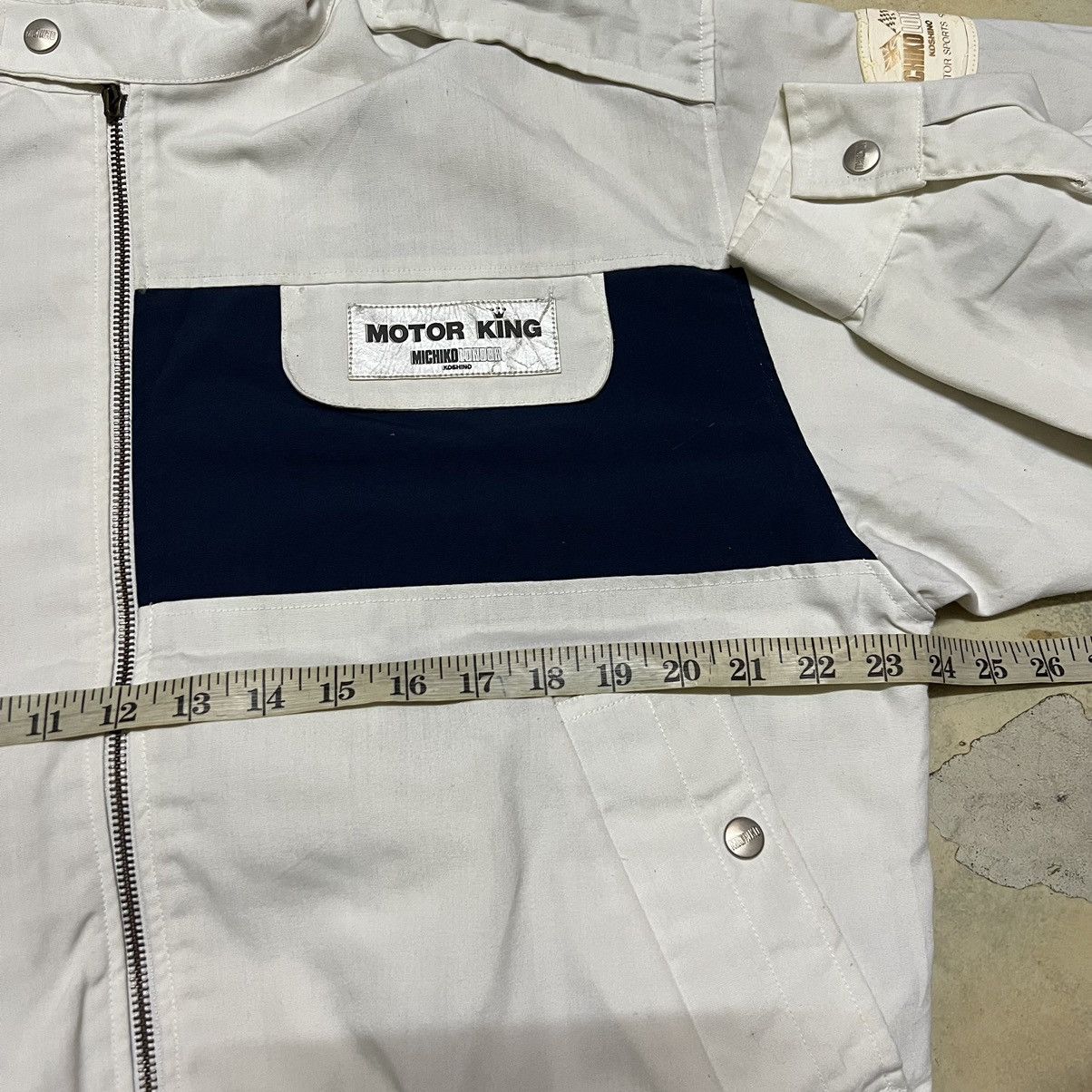 Michiko Koshino London Vintage Michiko Koshino London Big Logo Racing Jacket Size US M / EU 48-50 / 2 - 18 Thumbnail