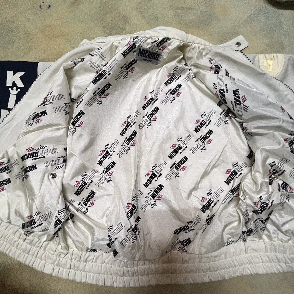 Michiko Koshino London Vintage Michiko Koshino London Big Logo Racing Jacket Size US M / EU 48-50 / 2 - 17 Thumbnail