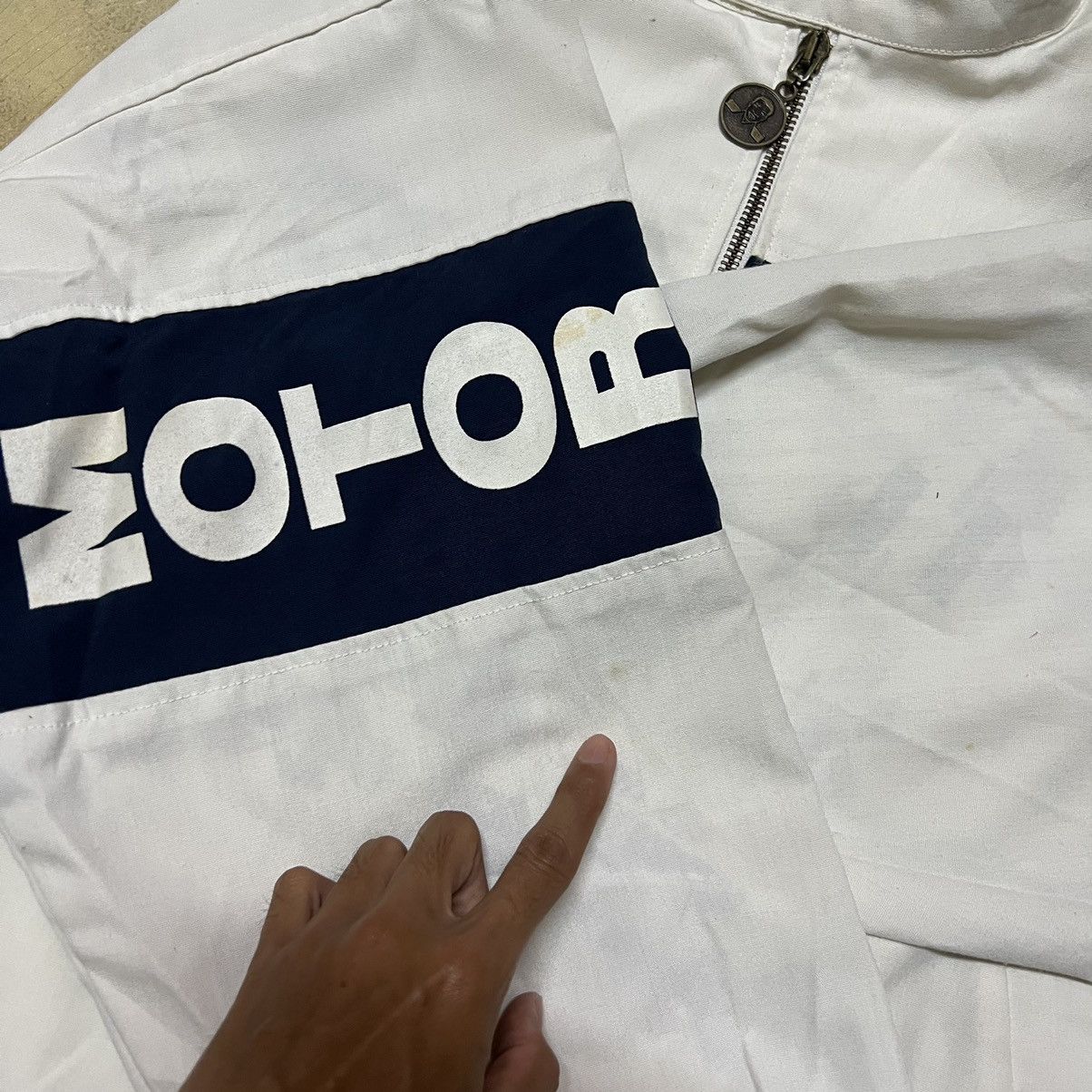 Michiko Koshino London Vintage Michiko Koshino London Big Logo Racing Jacket Size US M / EU 48-50 / 2 - 14 Thumbnail