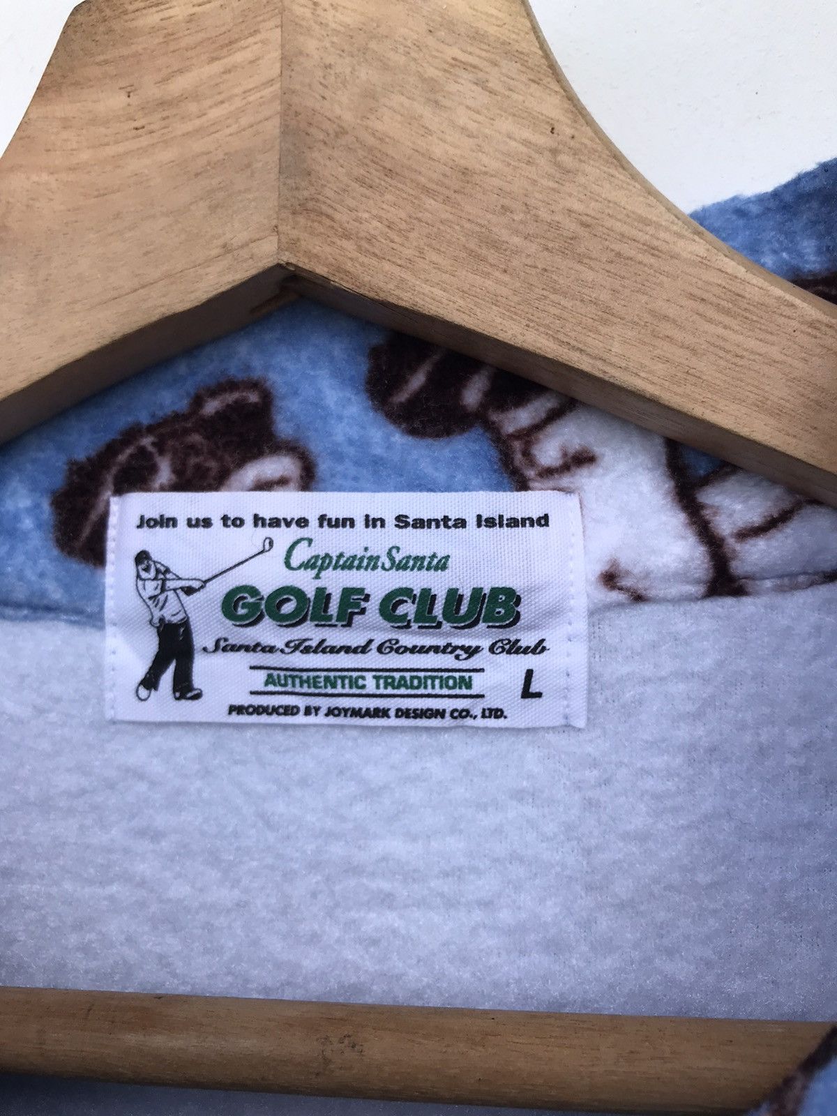 Captain Santors VTG 90s Golf Club Captain Santa All Overprint Made In Usa Size US L / EU 52-54 / 3 - 3 Thumbnail