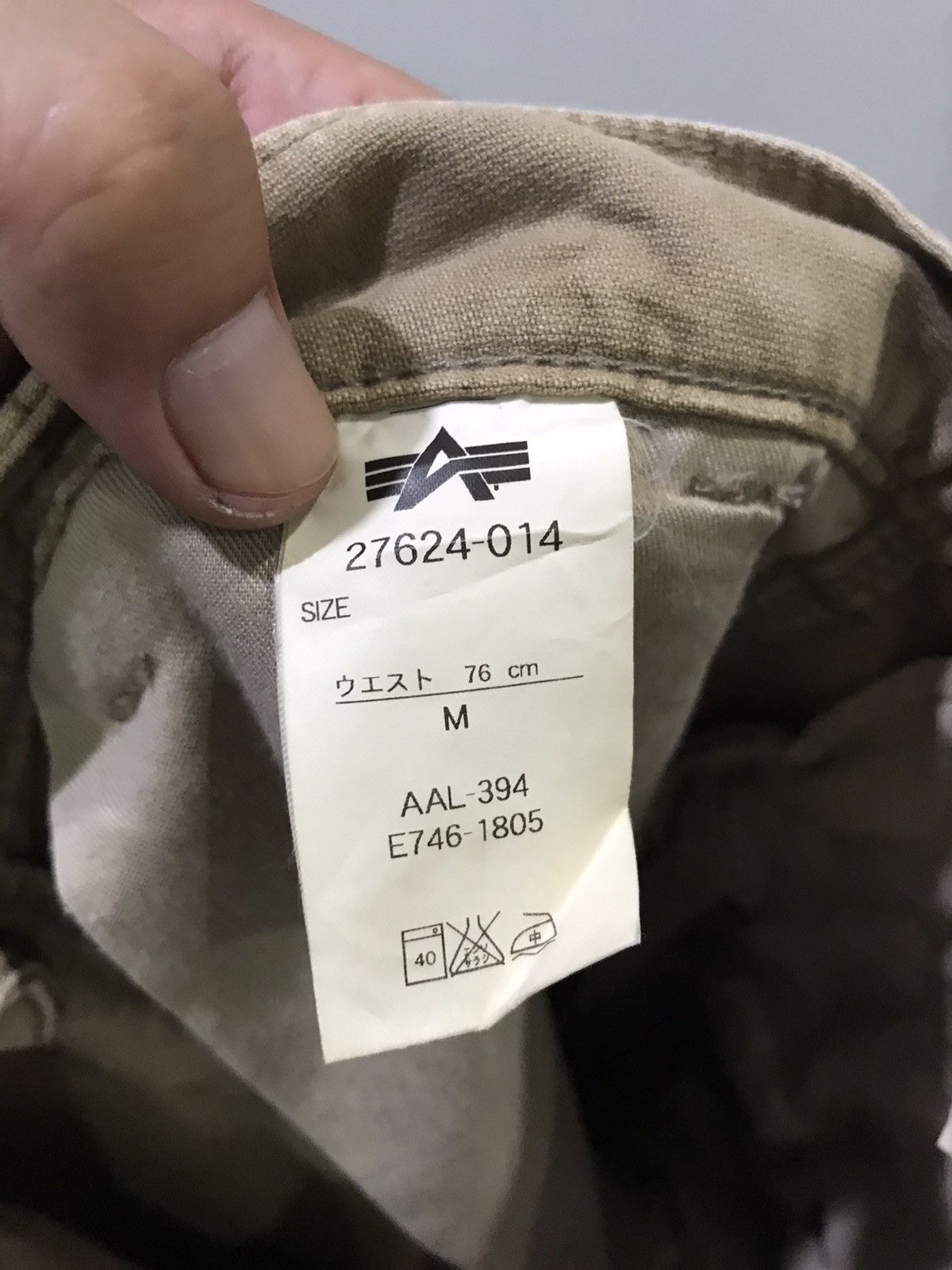 Alpha Industries ALPHA INDUSTRIES Military Cargo Tactical Pant Size US 31 - 14 Thumbnail