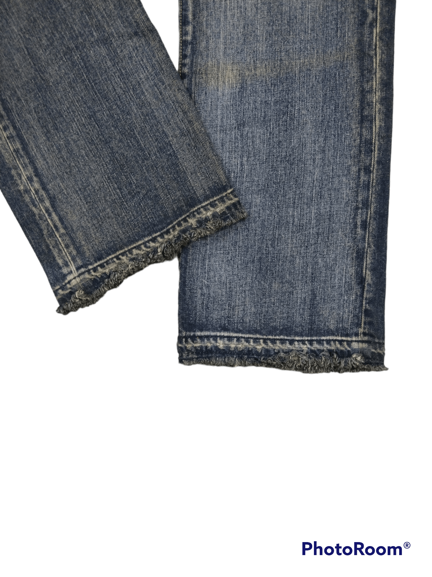 Takeo Kikuchi DiSTRESSED RIPED TAKEO KAKUCHI JAPAN DENIM PANTS Size US 33 - 7 Thumbnail