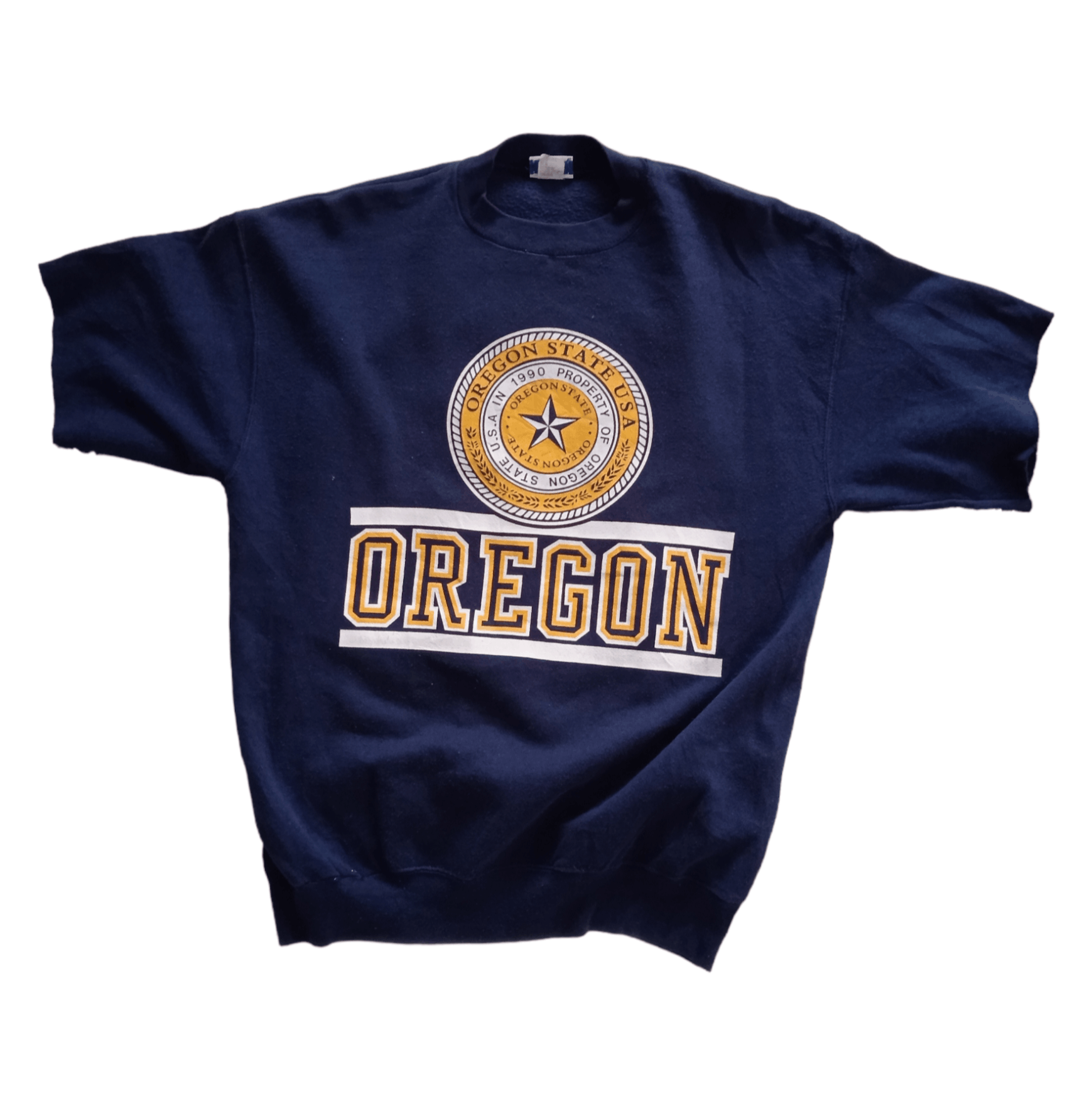 Vintage Vintage 80s-90s Oregon Cutoff Sweatshirt Size US L / EU 52-54 / 3 - 1 Thumbnail
