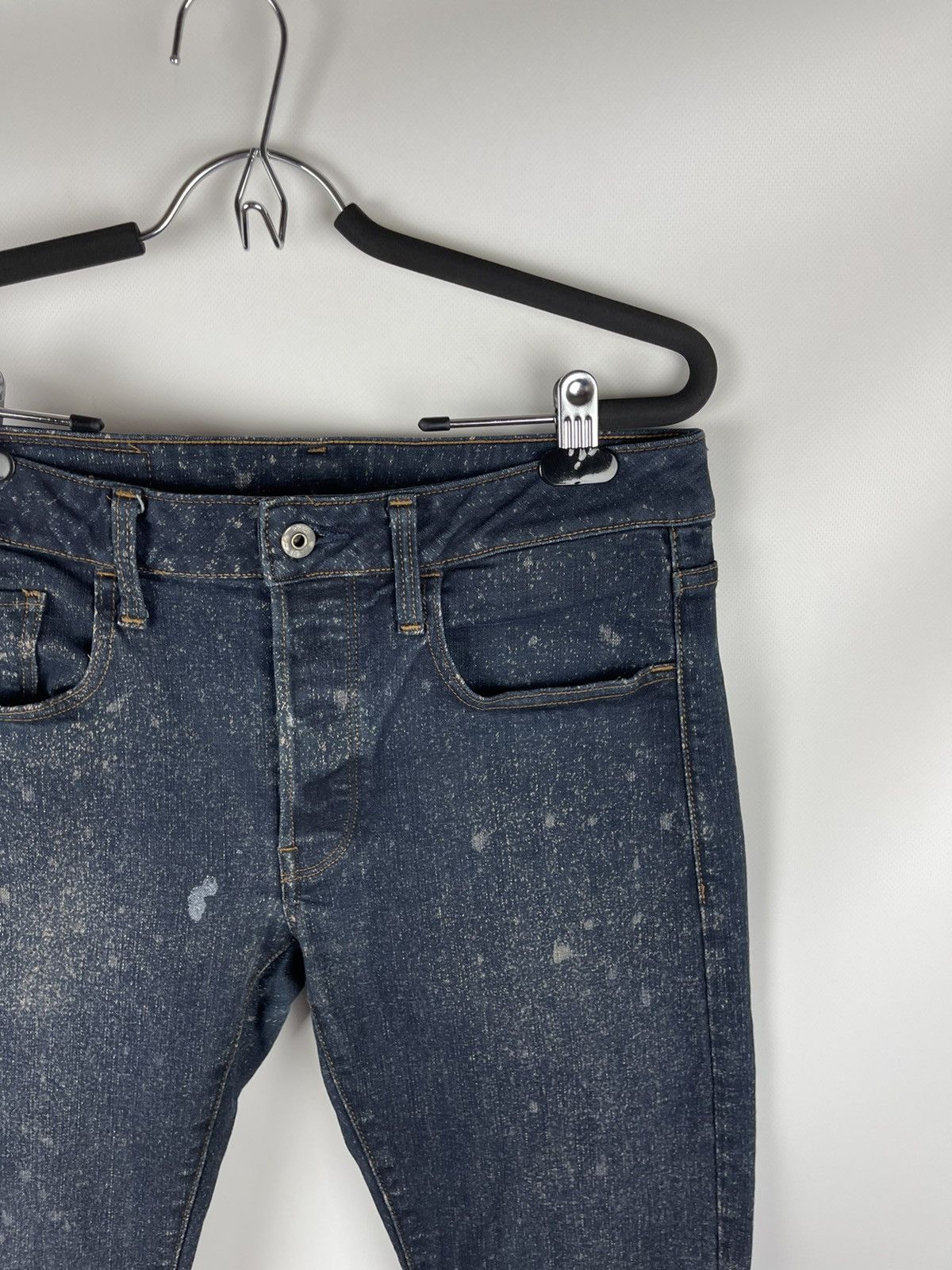 G-Star G-Star Raw 3301 deconstructed slim denim jeans pants paint Size US 30 / EU 46 - 4 Thumbnail