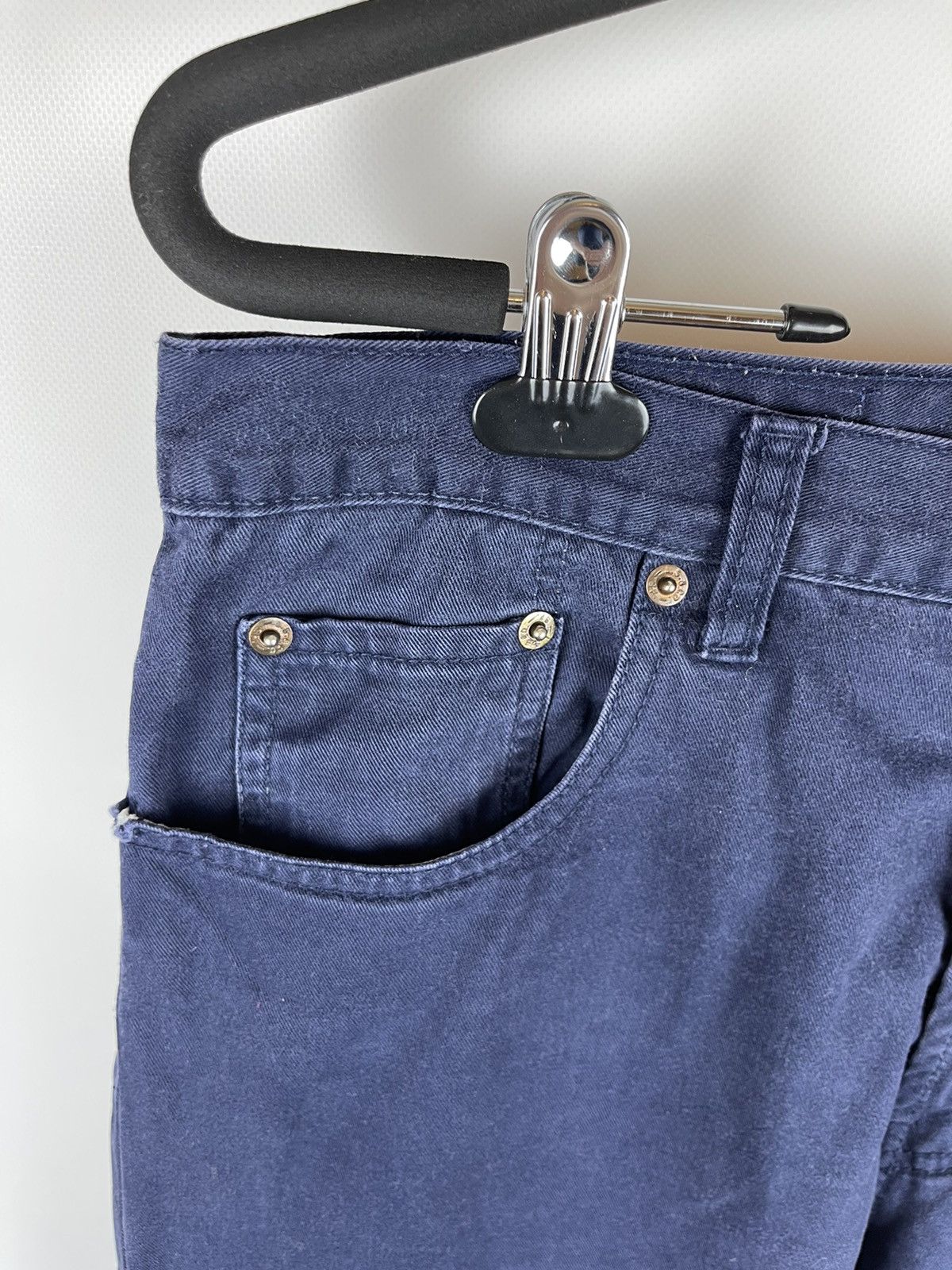 Levi's Levis 501 vintage 90s made in USA blue navy denim chino Size US 33 - 7 Thumbnail