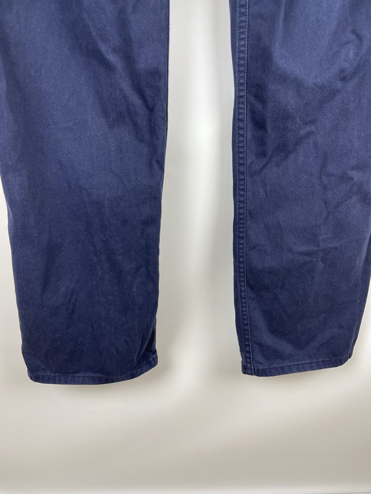 Levi's Levis 501 vintage 90s made in USA blue navy denim chino Size US 33 - 12 Thumbnail