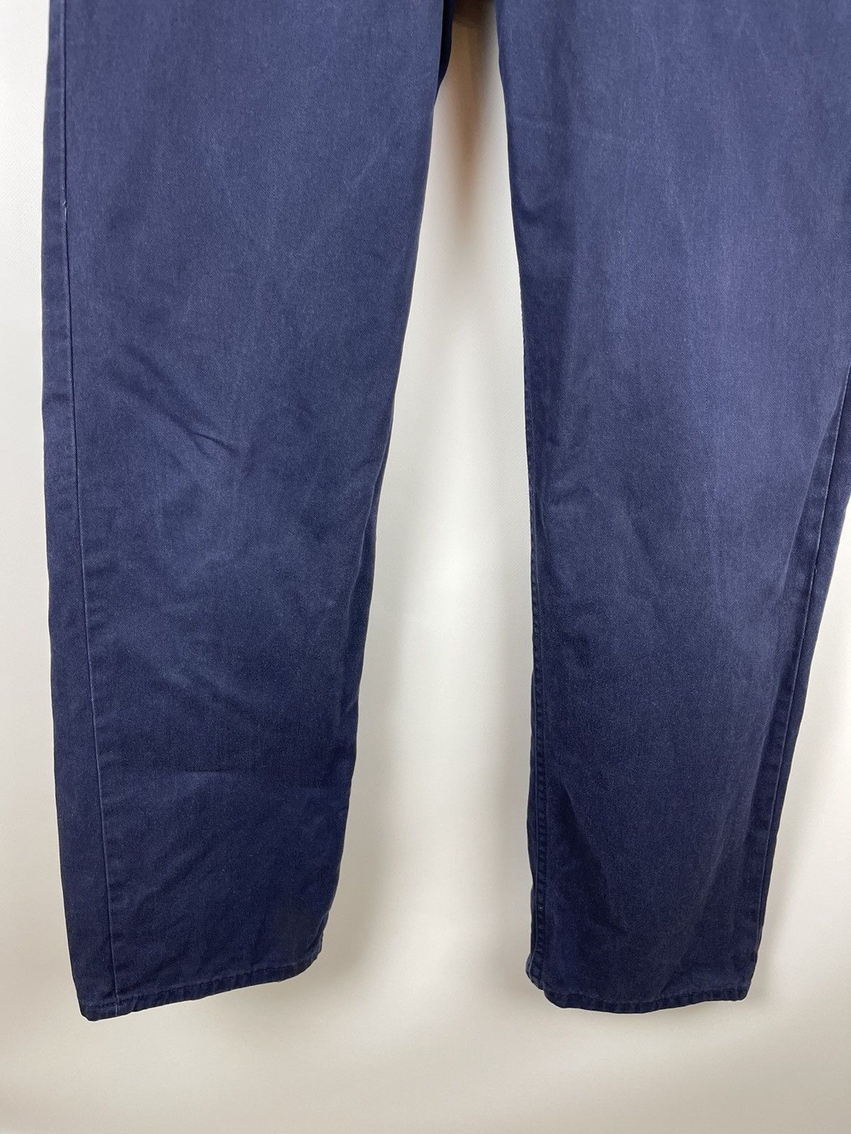Levi's Levis 501 vintage 90s made in USA blue navy denim chino Size US 33 - 6 Thumbnail
