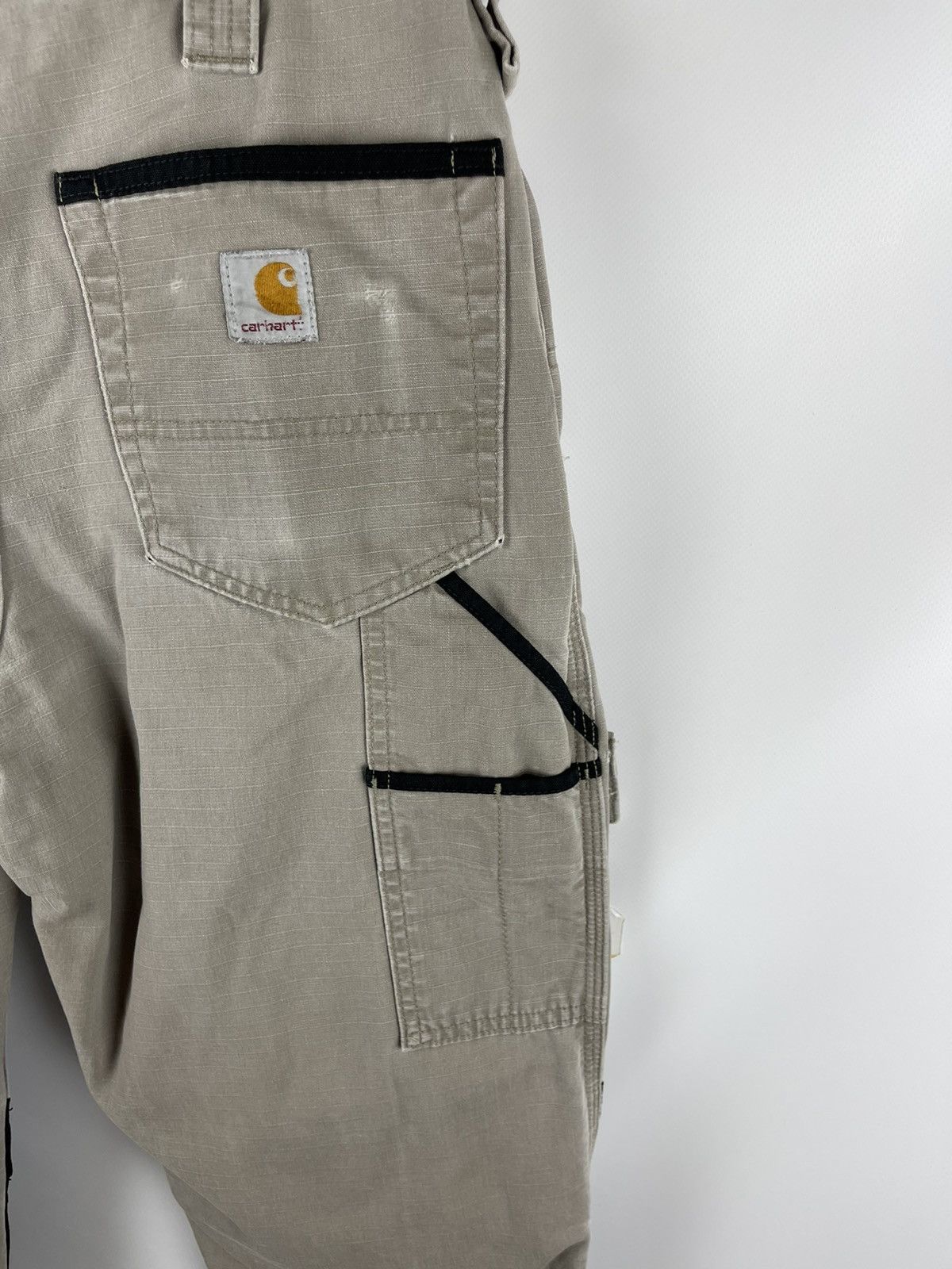 Carhartt Carhartt vintage worker cargo distressed double knee pants Size US 32 / EU 48 - 20 Thumbnail