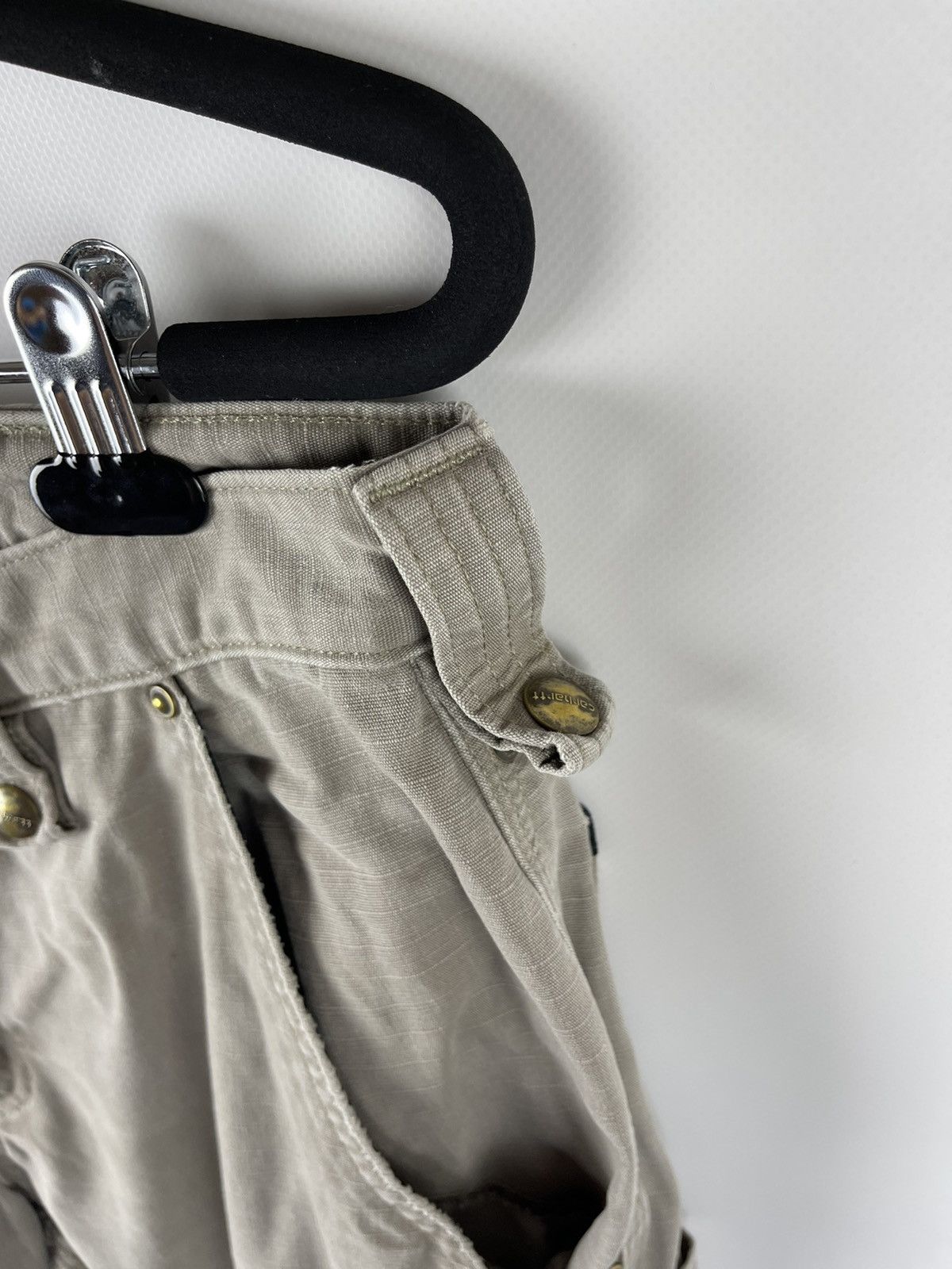 Carhartt Carhartt vintage worker cargo distressed double knee pants Size US 32 / EU 48 - 16 Thumbnail