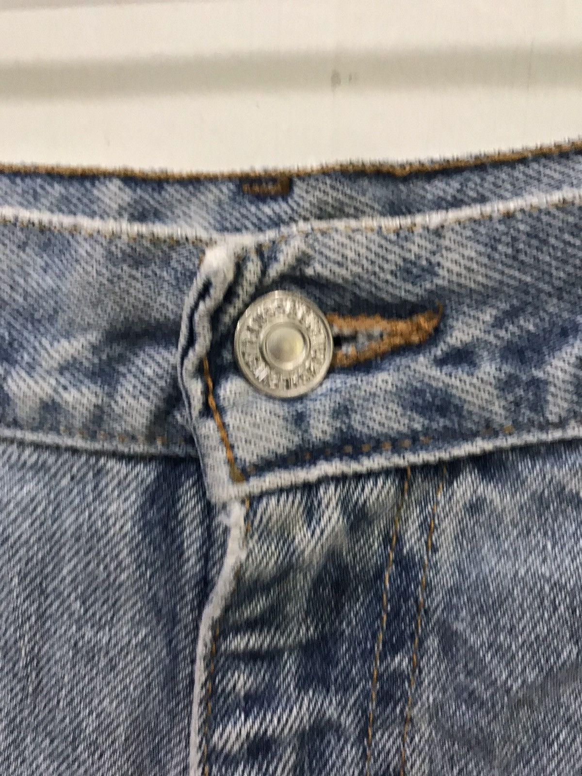Levi's × Vintage Vintage 90s Levis 550 Relaxed Fit 554 Button Denim Size US 37 - 7 Thumbnail