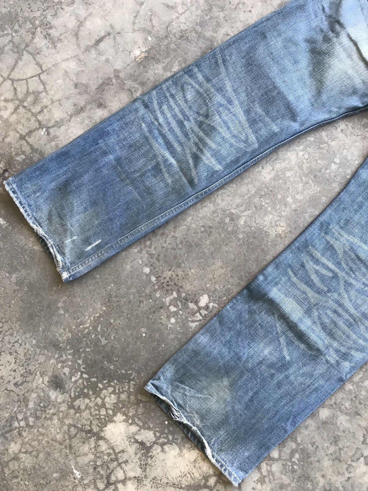 Japanese Brand RAGEBLUE Japan Military Baker Cinch Back Denim Size US 35 - 9 Thumbnail