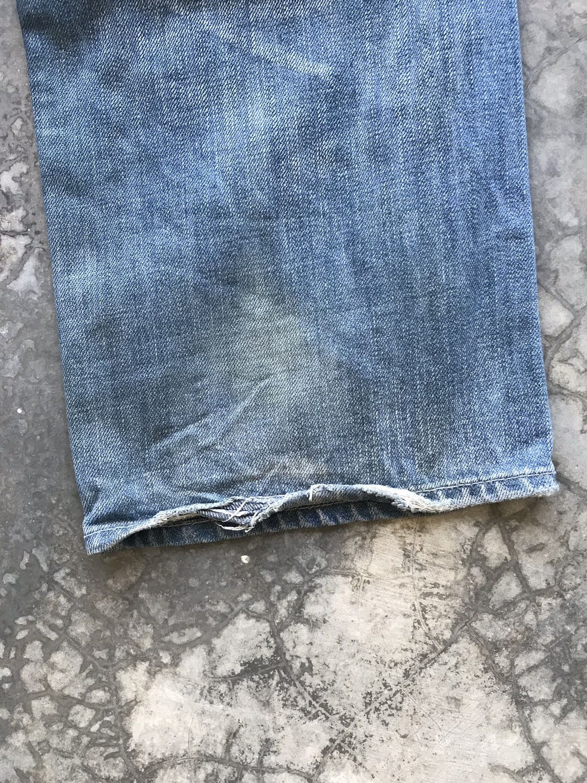 Japanese Brand RAGEBLUE Japan Military Baker Cinch Back Denim Size US 35 - 16 Thumbnail