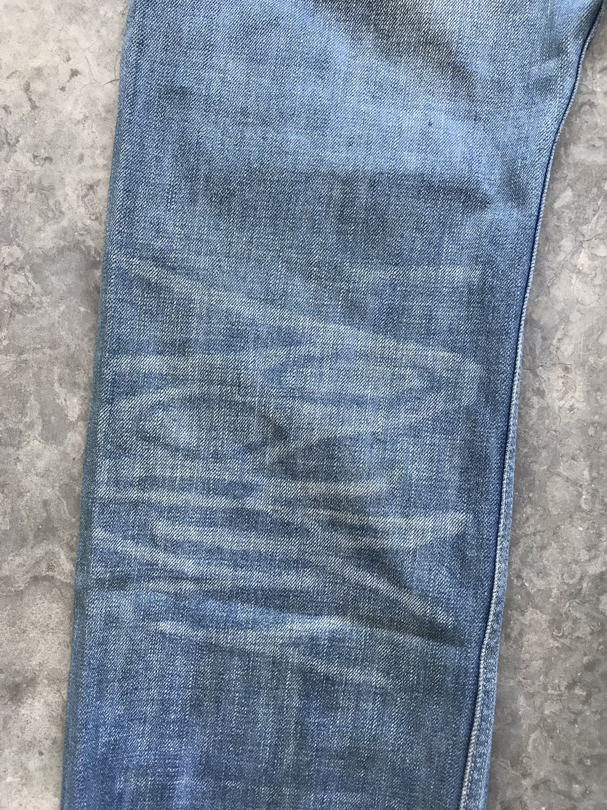 Japanese Brand RAGEBLUE Japan Military Baker Cinch Back Denim Size US 35 - 11 Thumbnail