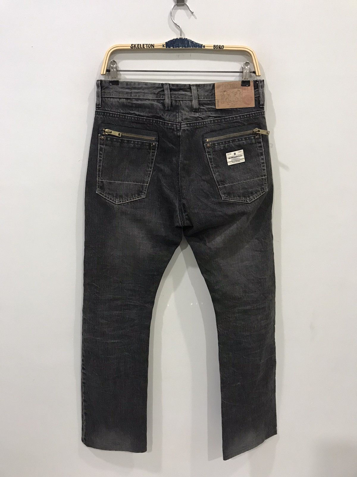 Paul Smith × R.Newbold R Newbold Dope Rare Design Zipper Denim Size US 30 / EU 46 - 12 Thumbnail