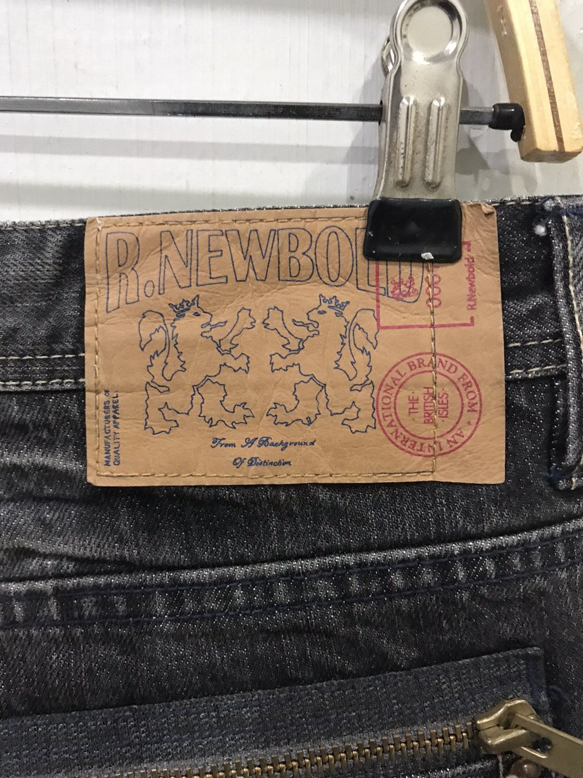 Paul Smith × R.Newbold R Newbold Dope Rare Design Zipper Denim Size US 30 / EU 46 - 9 Thumbnail