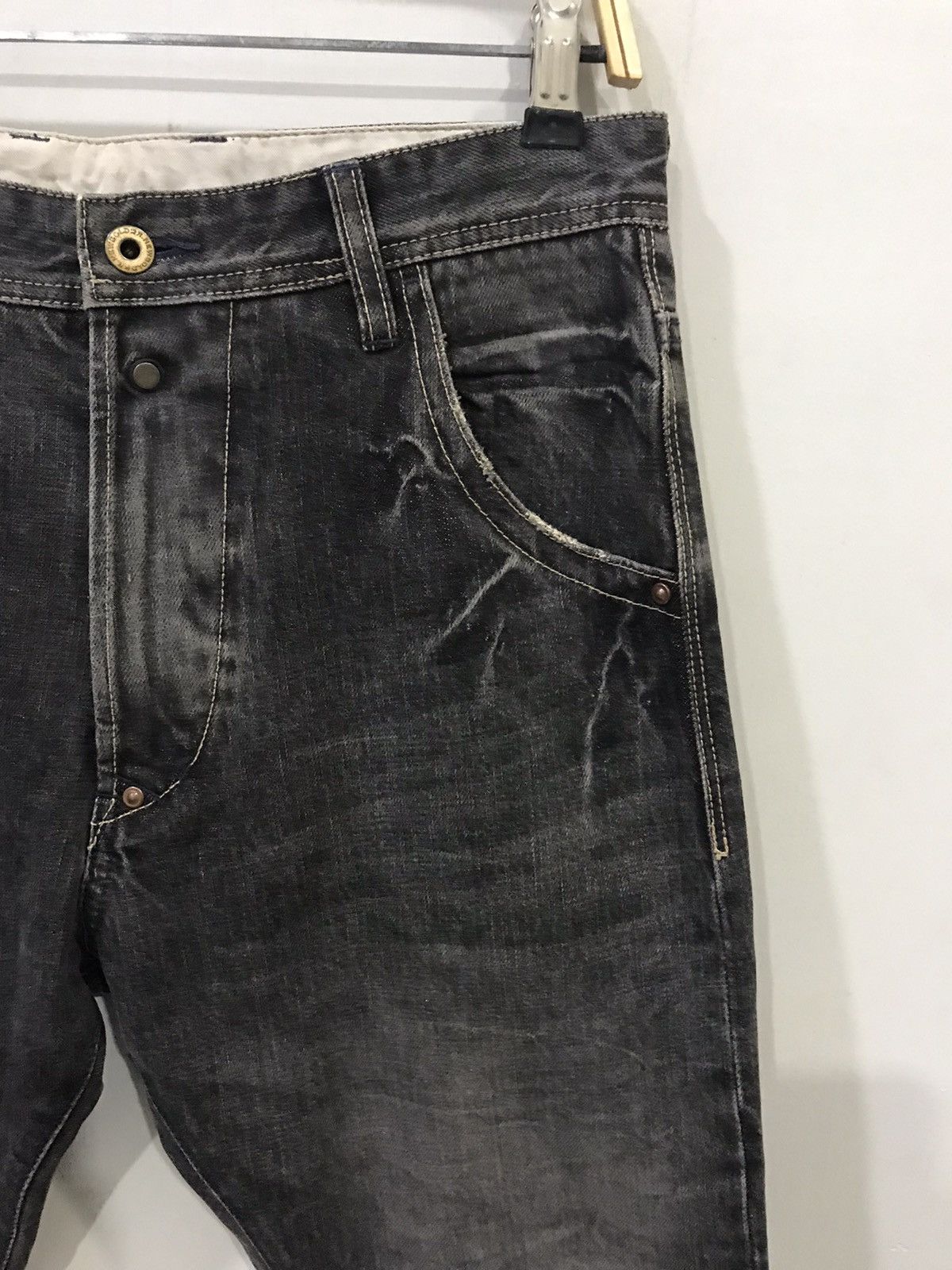 Paul Smith × R.Newbold R Newbold Dope Rare Design Zipper Denim Size US 30 / EU 46 - 2 Thumbnail