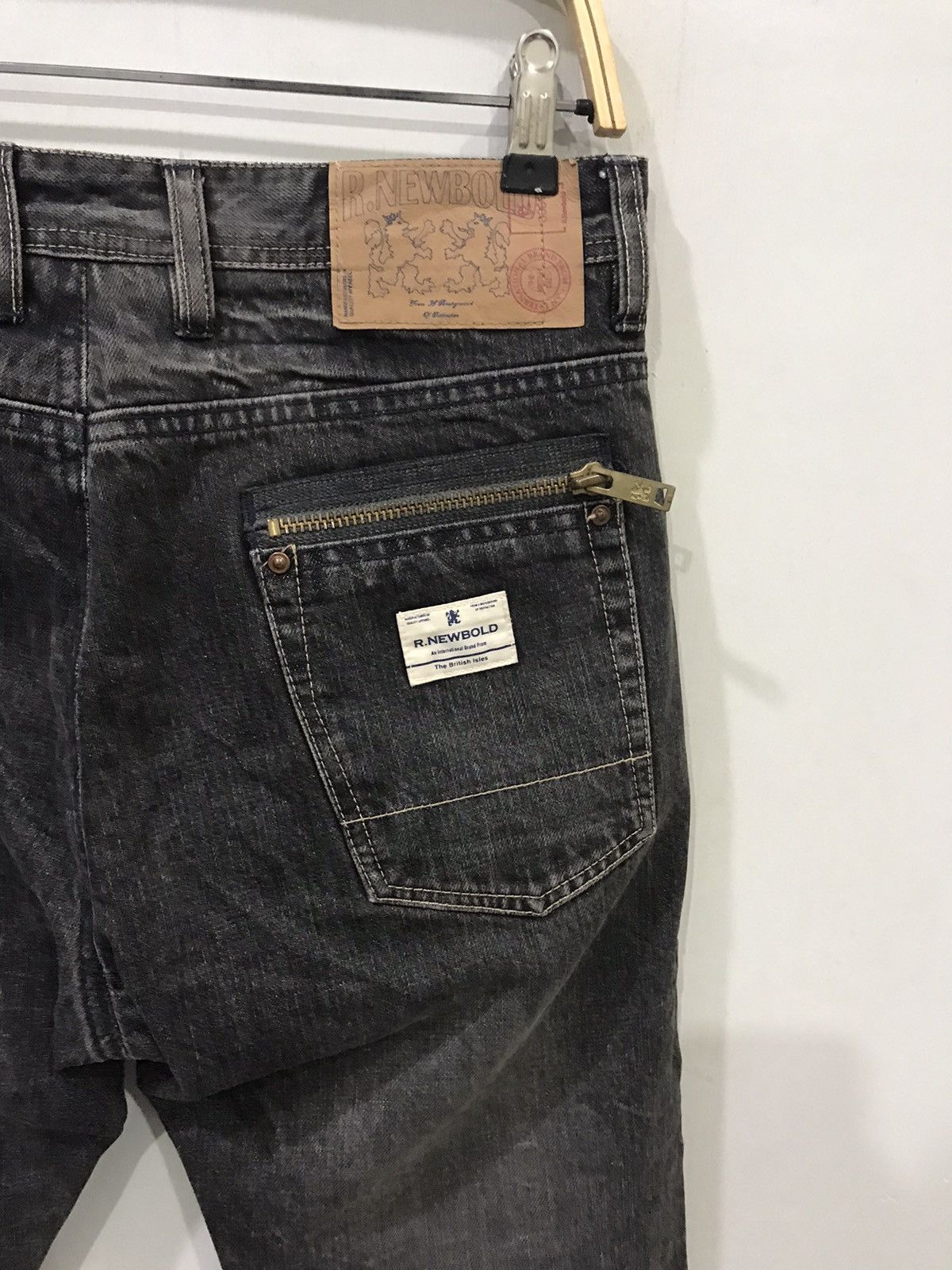 Paul Smith × R.Newbold R Newbold Dope Rare Design Zipper Denim Size US 30 / EU 46 - 13 Thumbnail