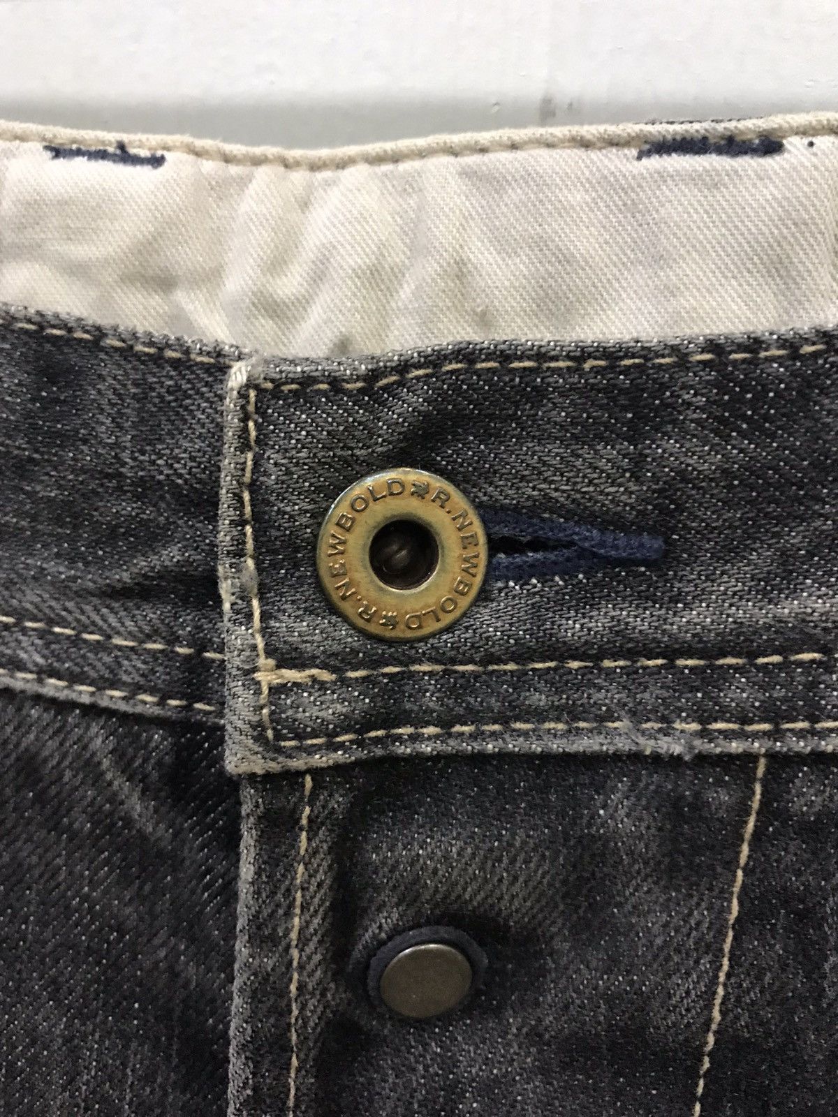 Paul Smith × R.Newbold R Newbold Dope Rare Design Zipper Denim Size US 30 / EU 46 - 6 Thumbnail
