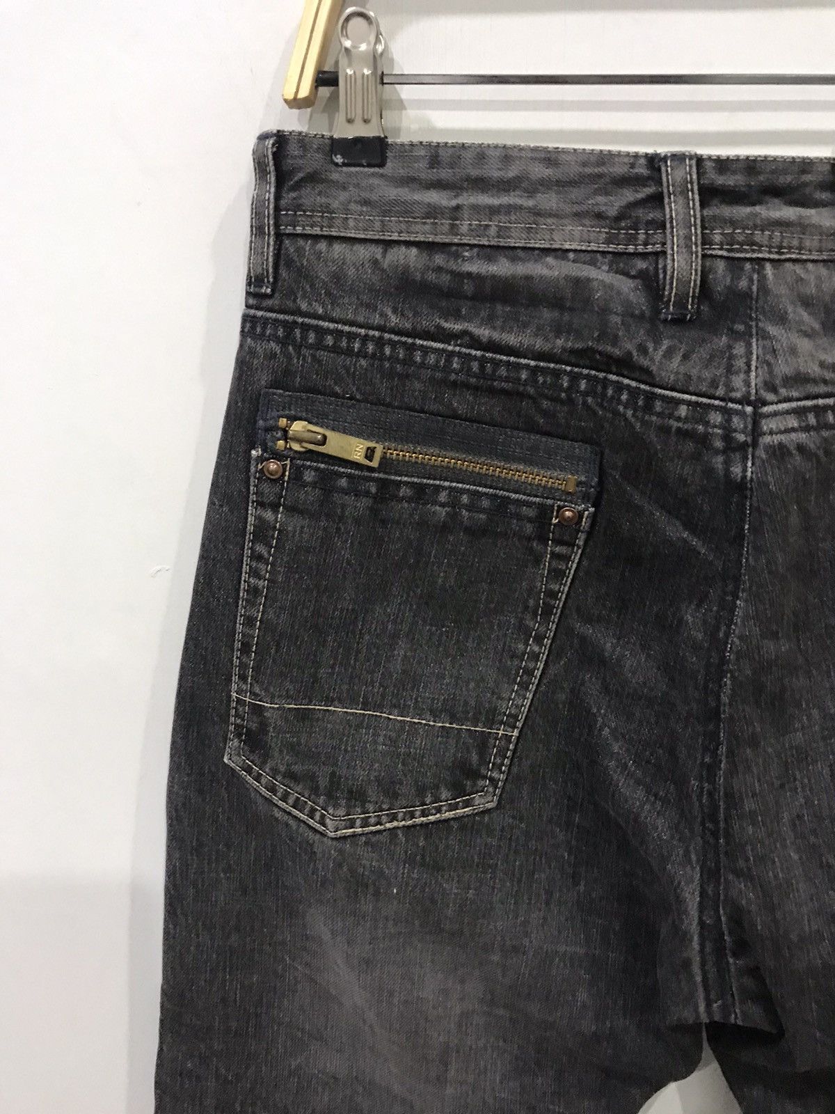 Paul Smith × R.Newbold R Newbold Dope Rare Design Zipper Denim Size US 30 / EU 46 - 14 Thumbnail