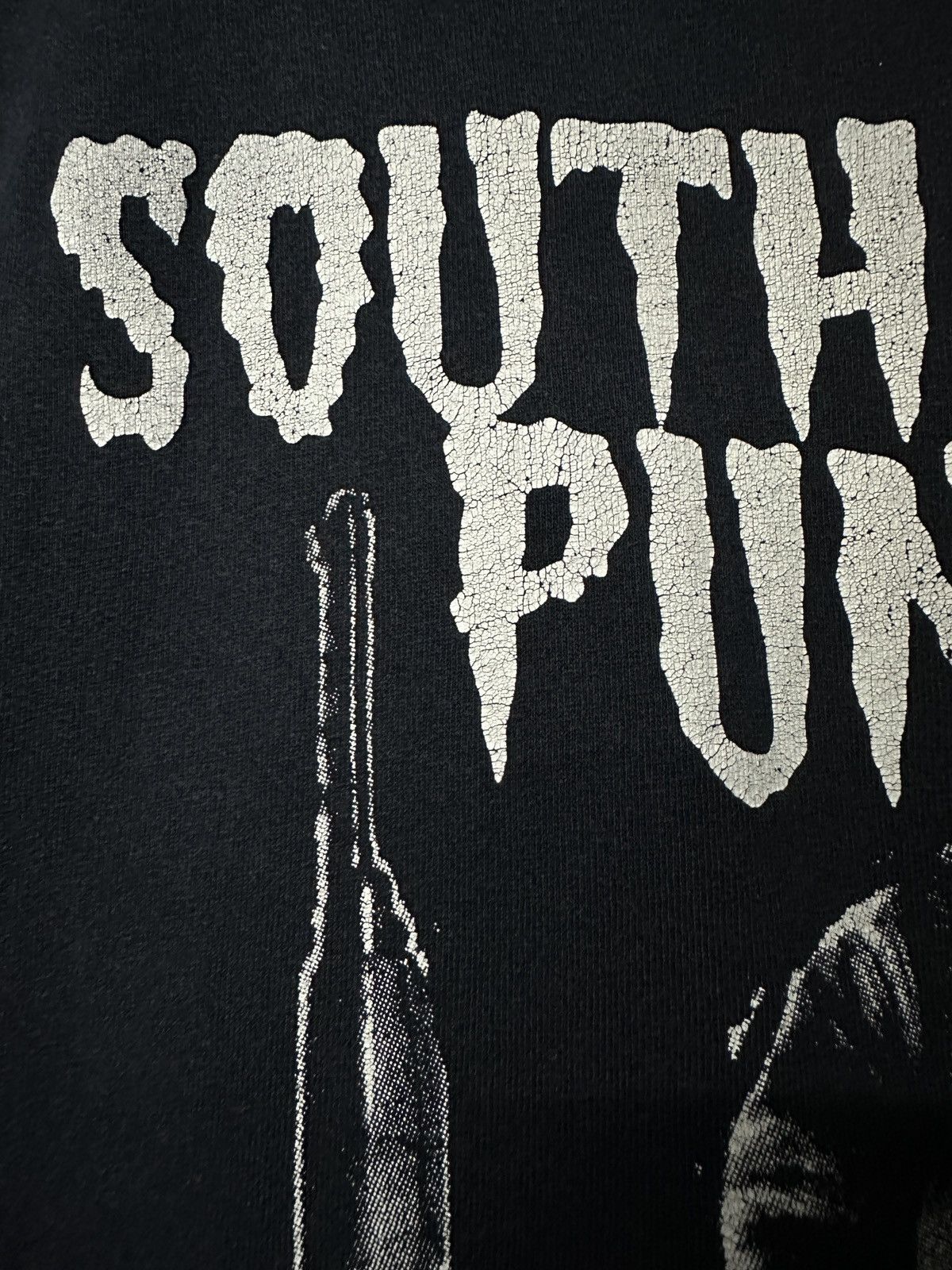Band Tees × Vintage Vintage Y2K South Side Punx Faded Hardcore Punk Tee Size US L / EU 52-54 / 3 - 4 Thumbnail