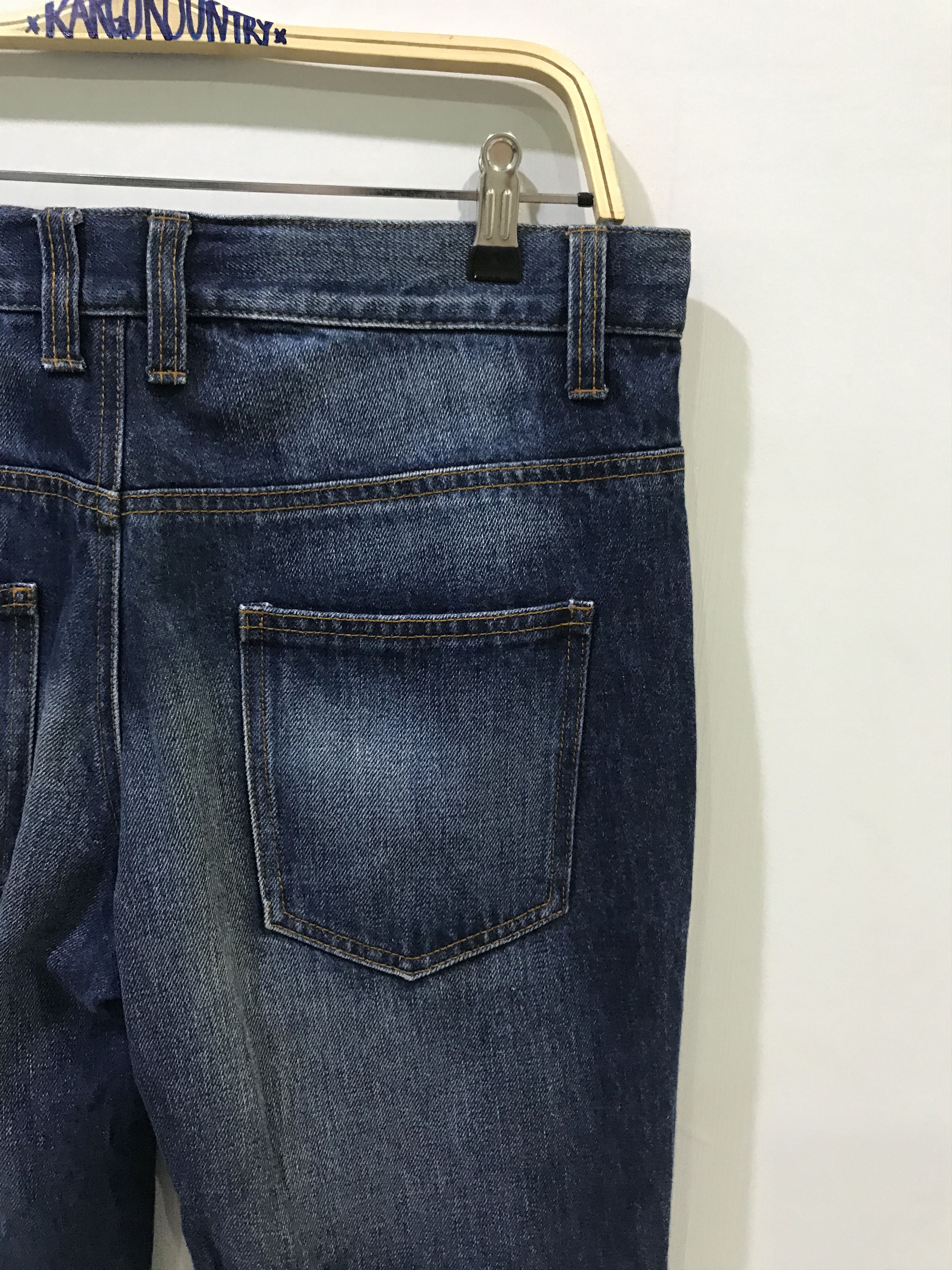Other Unbranded Triple Slashes Fades Denim Size US 33 - 8 Thumbnail