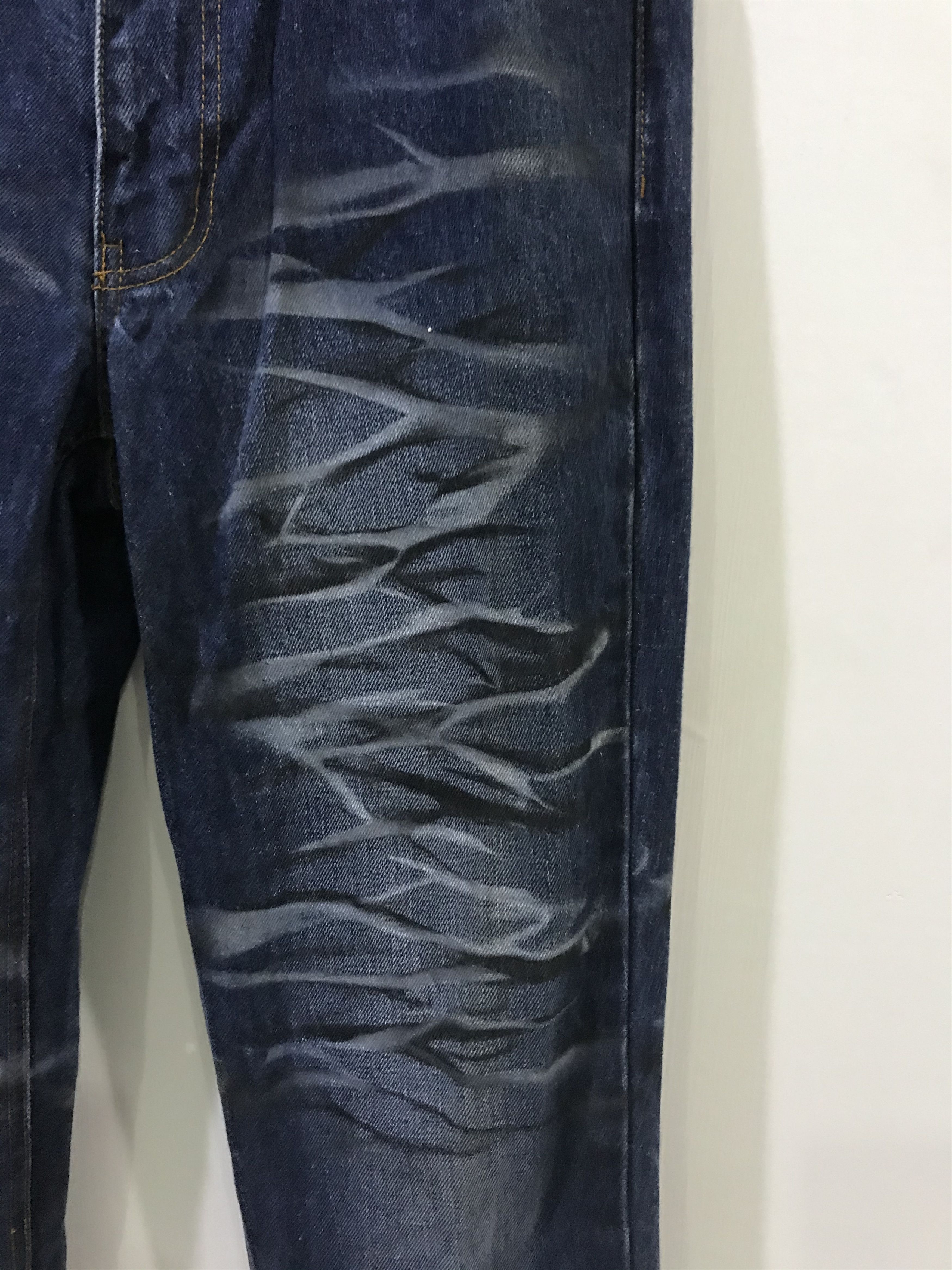 Other Unbranded Triple Slashes Fades Denim Size US 33 - 5 Thumbnail