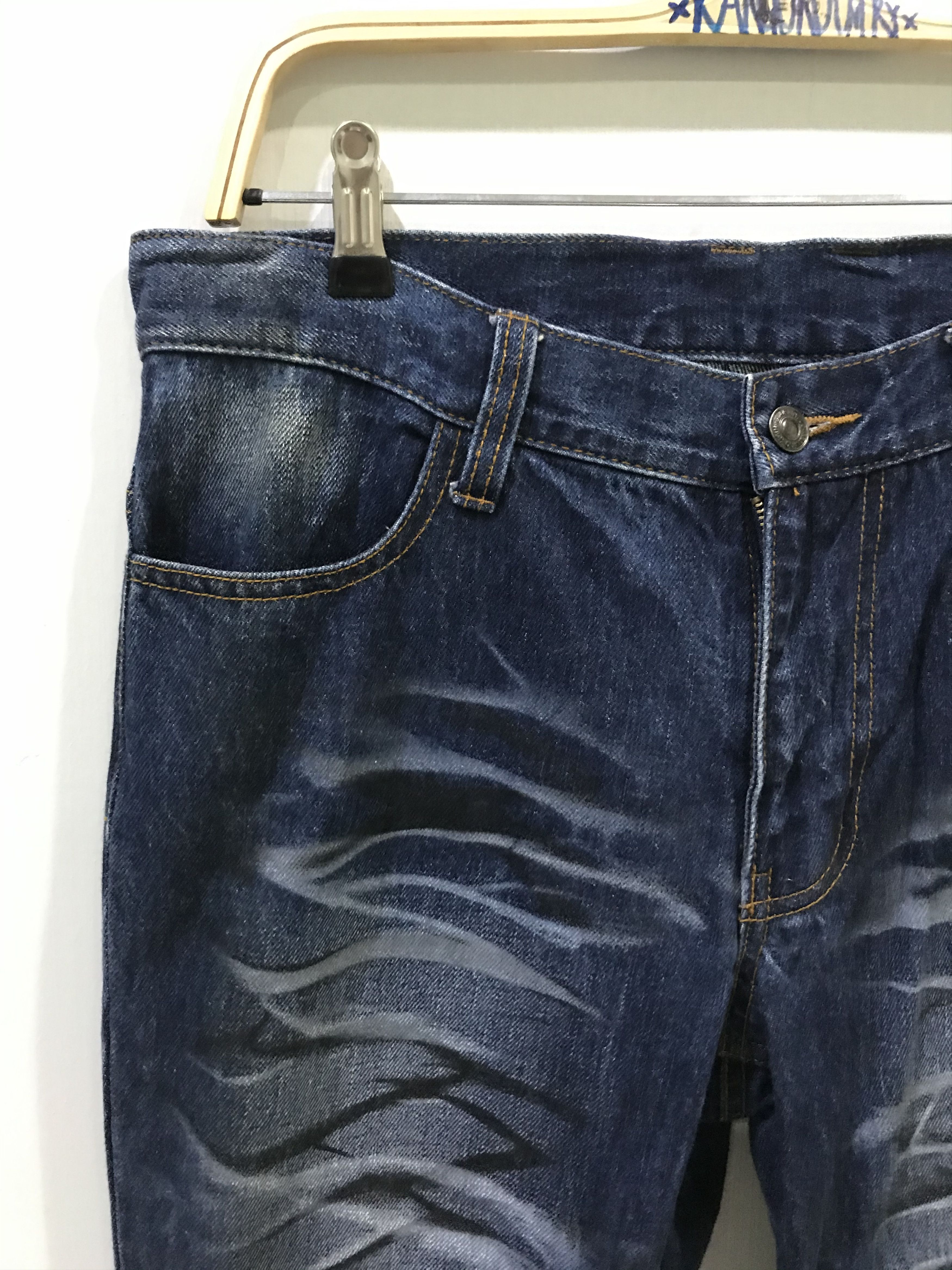 Other Unbranded Triple Slashes Fades Denim Size US 33 - 3 Thumbnail