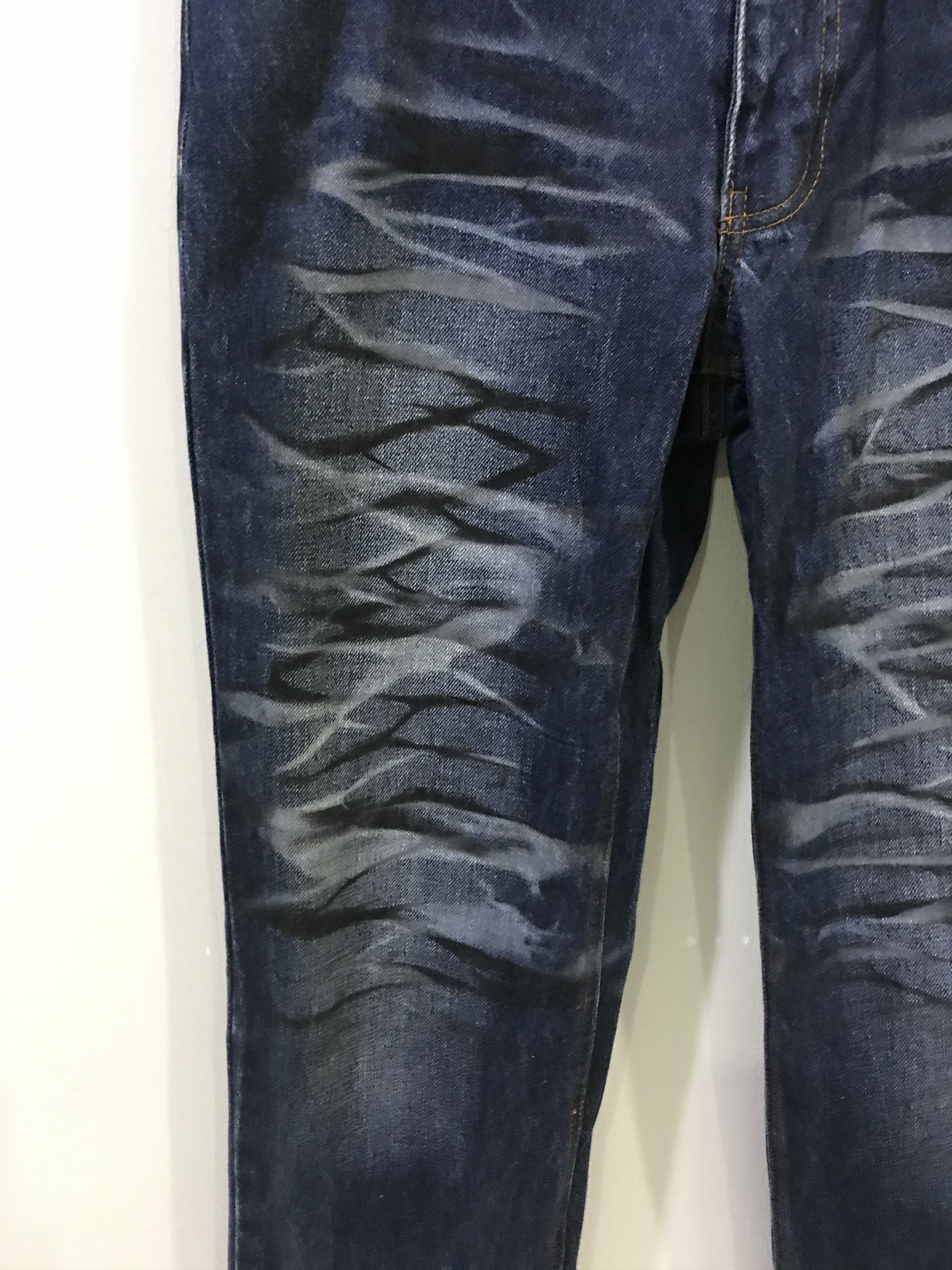 Other Unbranded Triple Slashes Fades Denim Size US 33 - 4 Thumbnail
