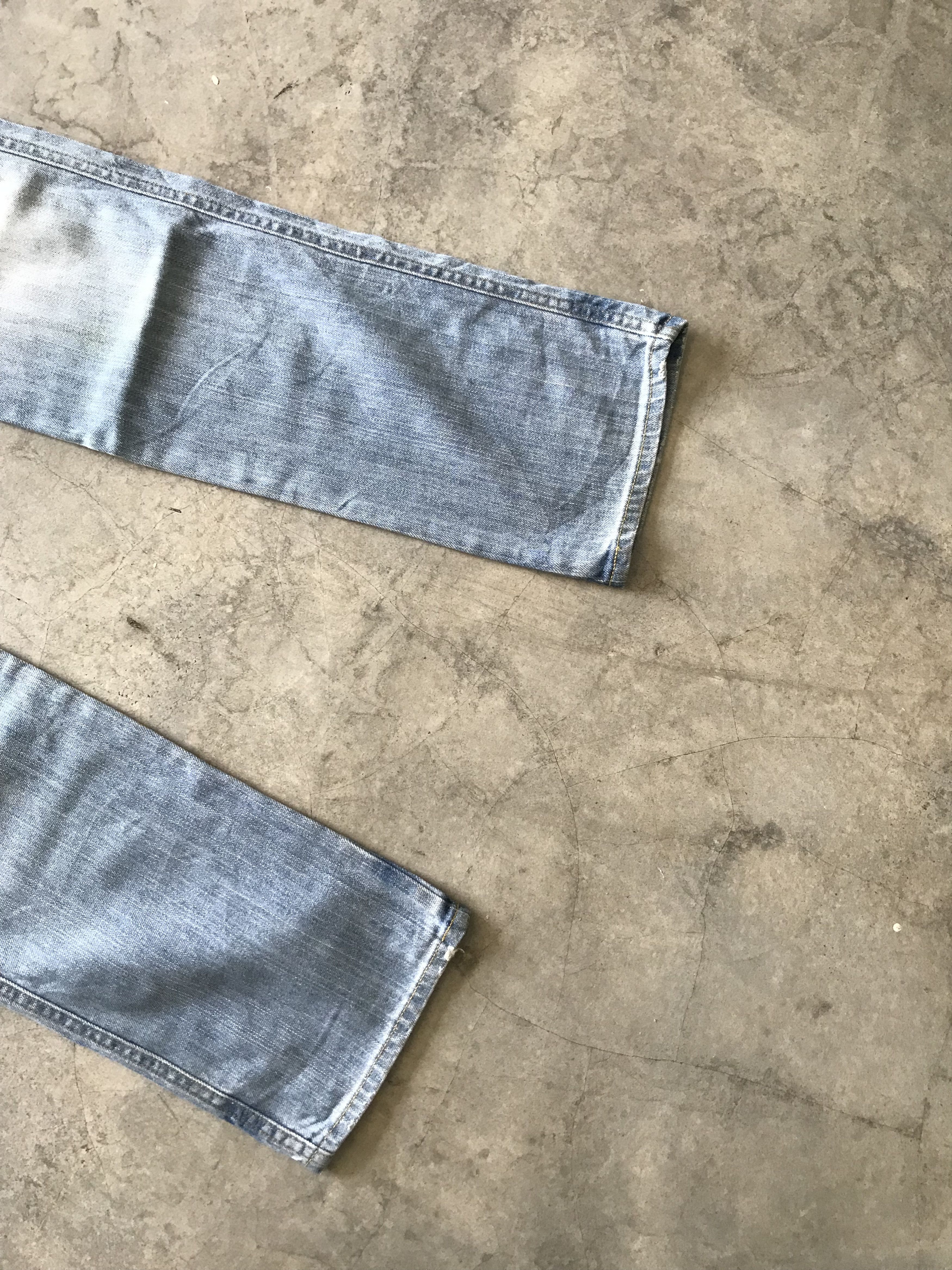 FACTOTUM × Japanese Brand FACTOTUM Japan Stylish Faded Denim Size US 33 - 4 Thumbnail