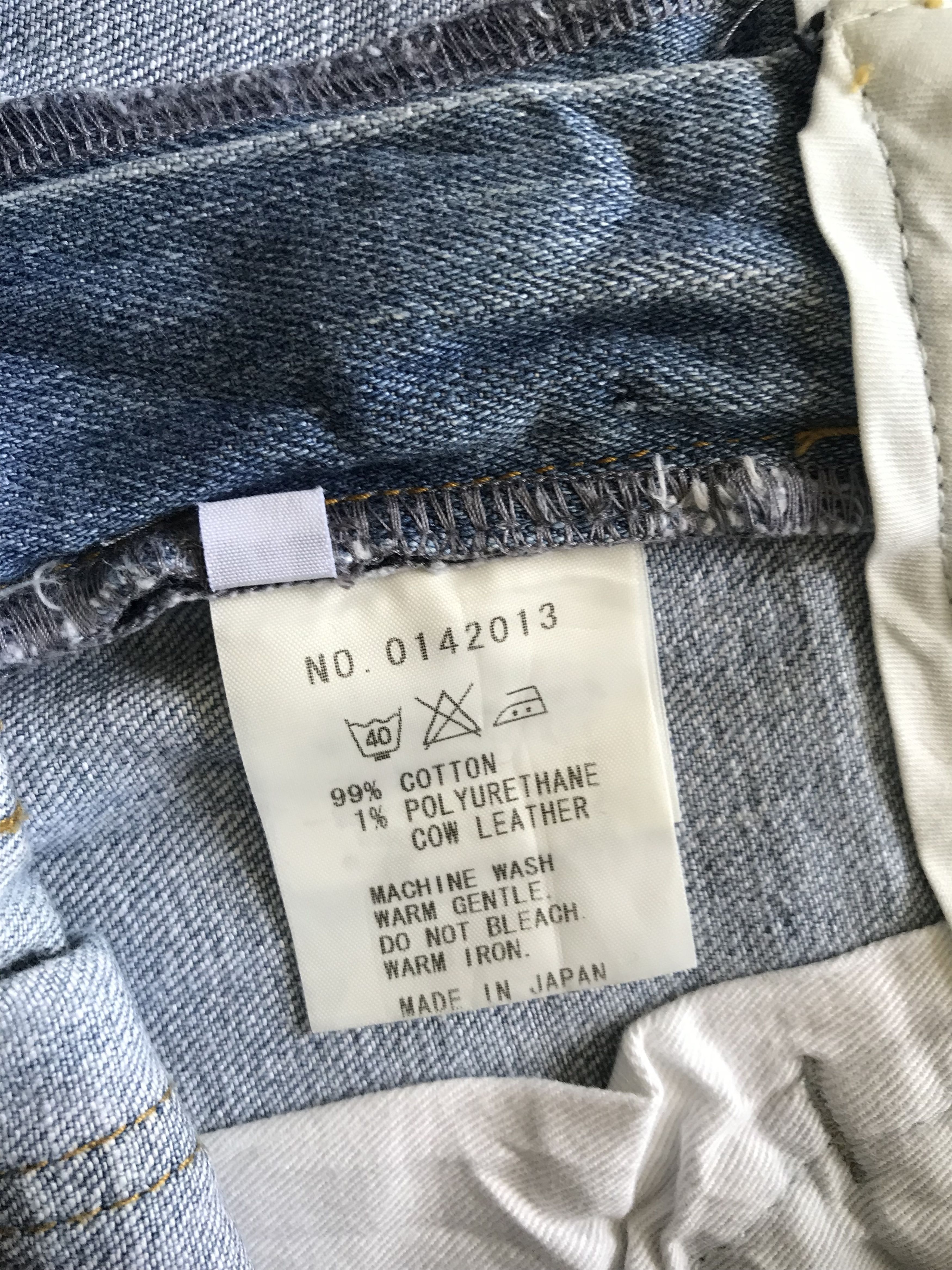 FACTOTUM × Japanese Brand FACTOTUM Japan Stylish Faded Denim Size US 33 - 10 Thumbnail