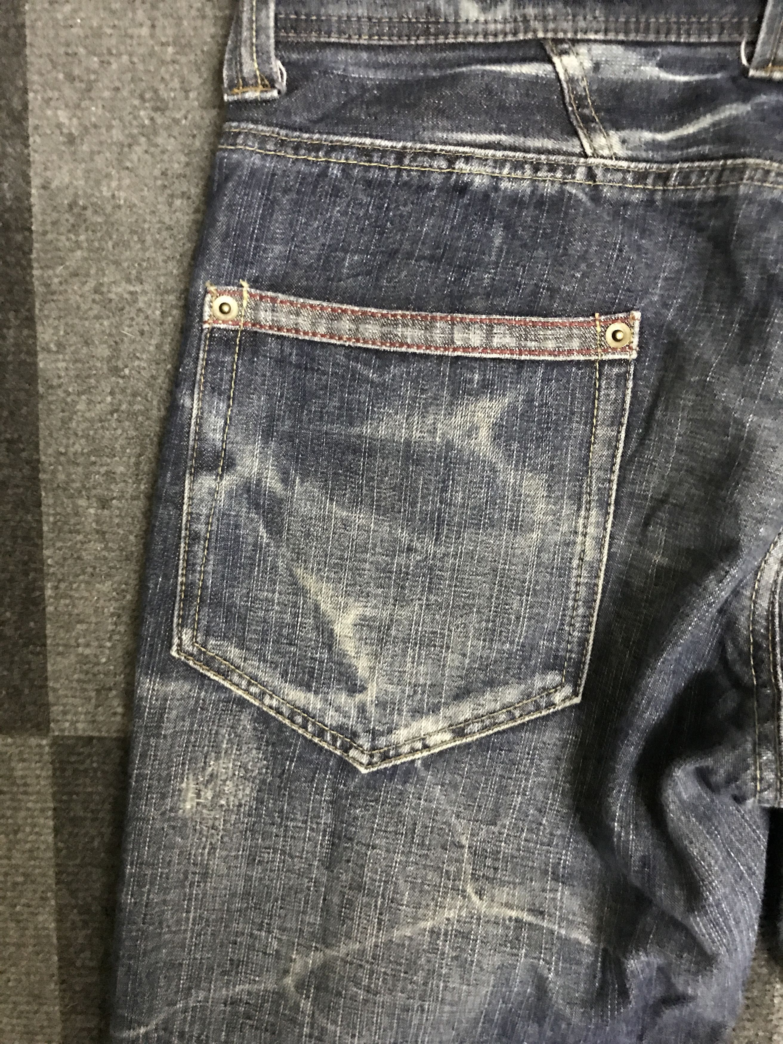 Seditionaries D120 Bs Vtg Thunder Fades Distressed Jeans Size US 32 / EU 48 - 13 Thumbnail