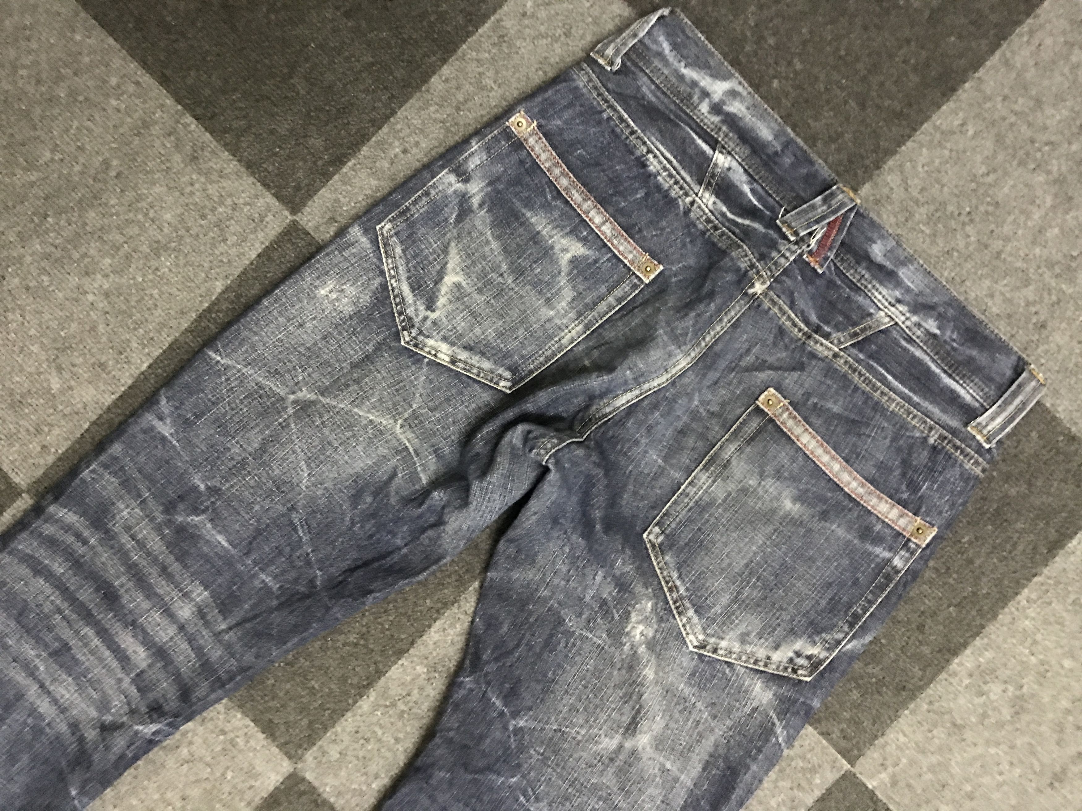 Seditionaries D120 Bs Vtg Thunder Fades Distressed Jeans Size US 32 / EU 48 - 9 Thumbnail