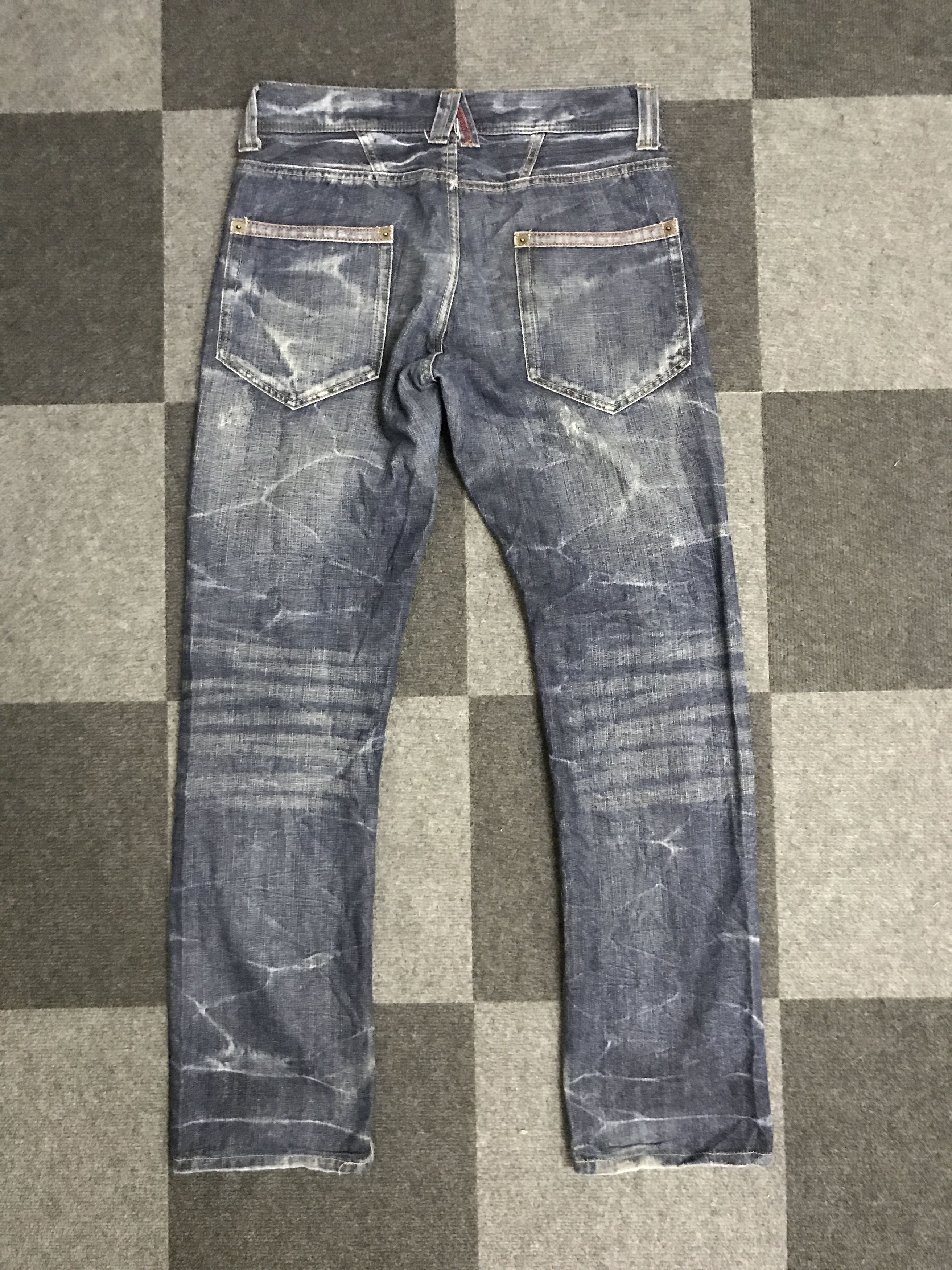Seditionaries D120 Bs Vtg Thunder Fades Distressed Jeans Size US 32 / EU 48 - 8 Thumbnail