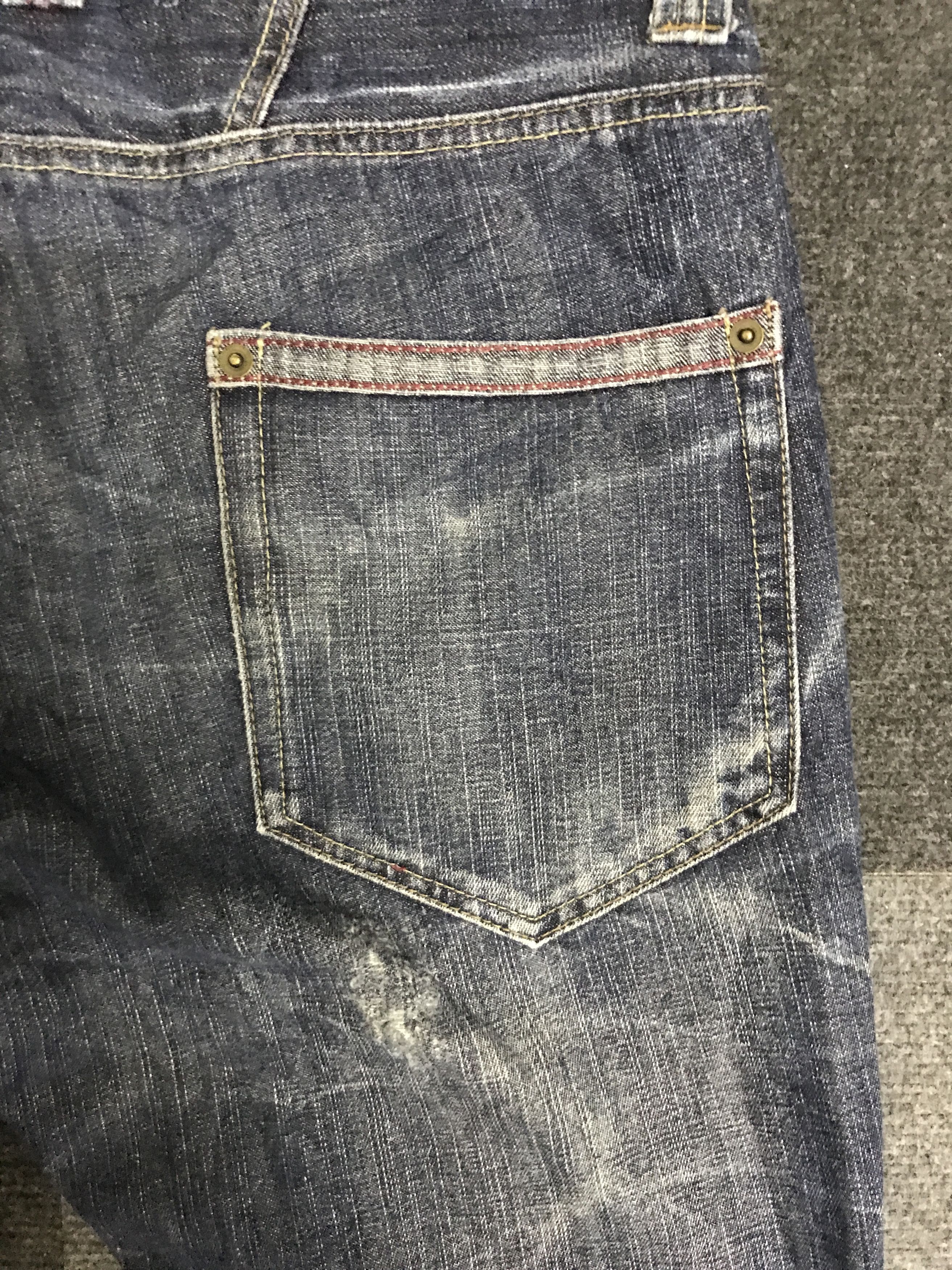 Seditionaries D120 Bs Vtg Thunder Fades Distressed Jeans Size US 32 / EU 48 - 12 Thumbnail