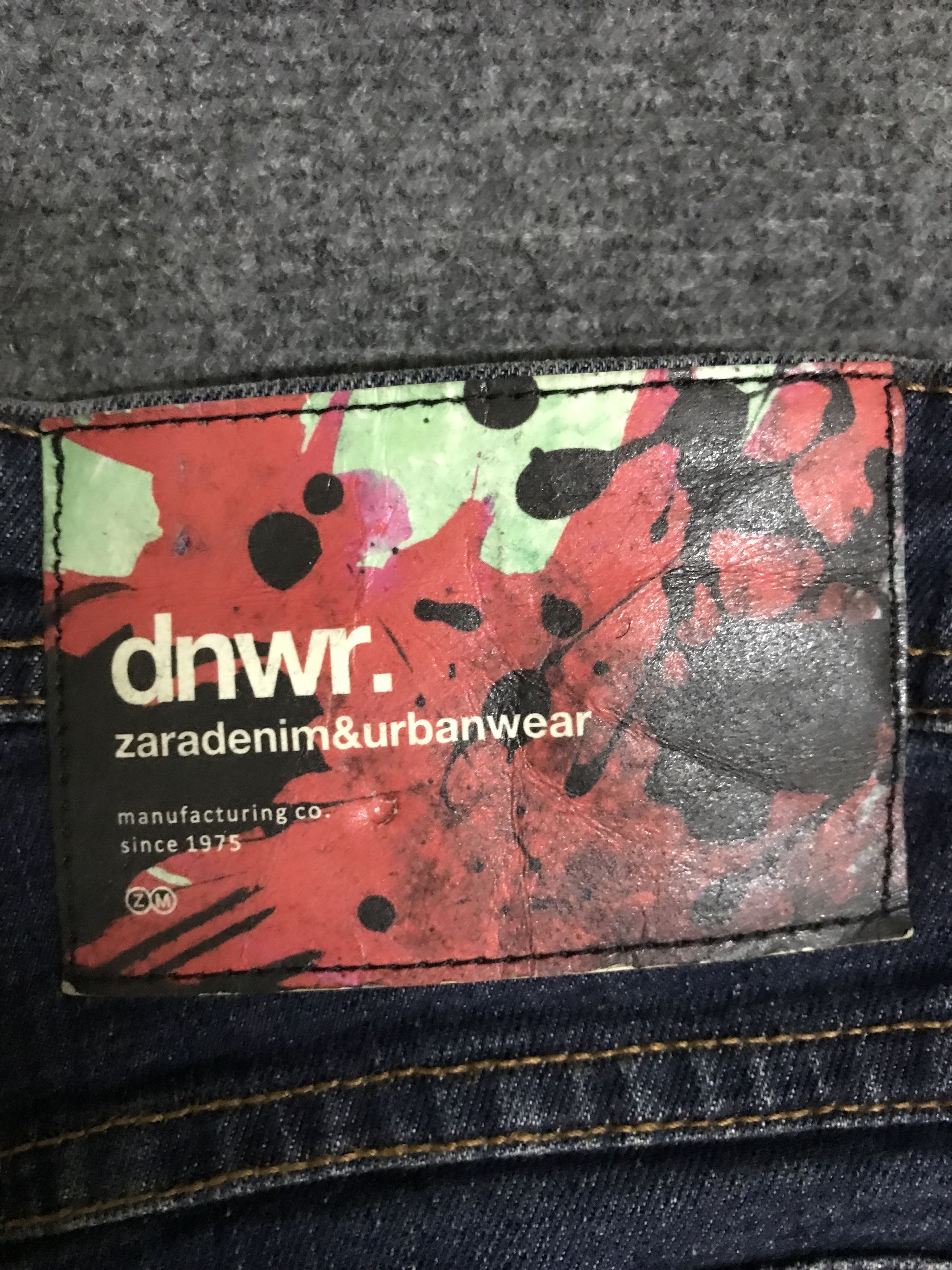 Art Comes First D112 ZARA Patchwork Painter Skinny Jeans Size US 32 / EU 48 - 21 Thumbnail