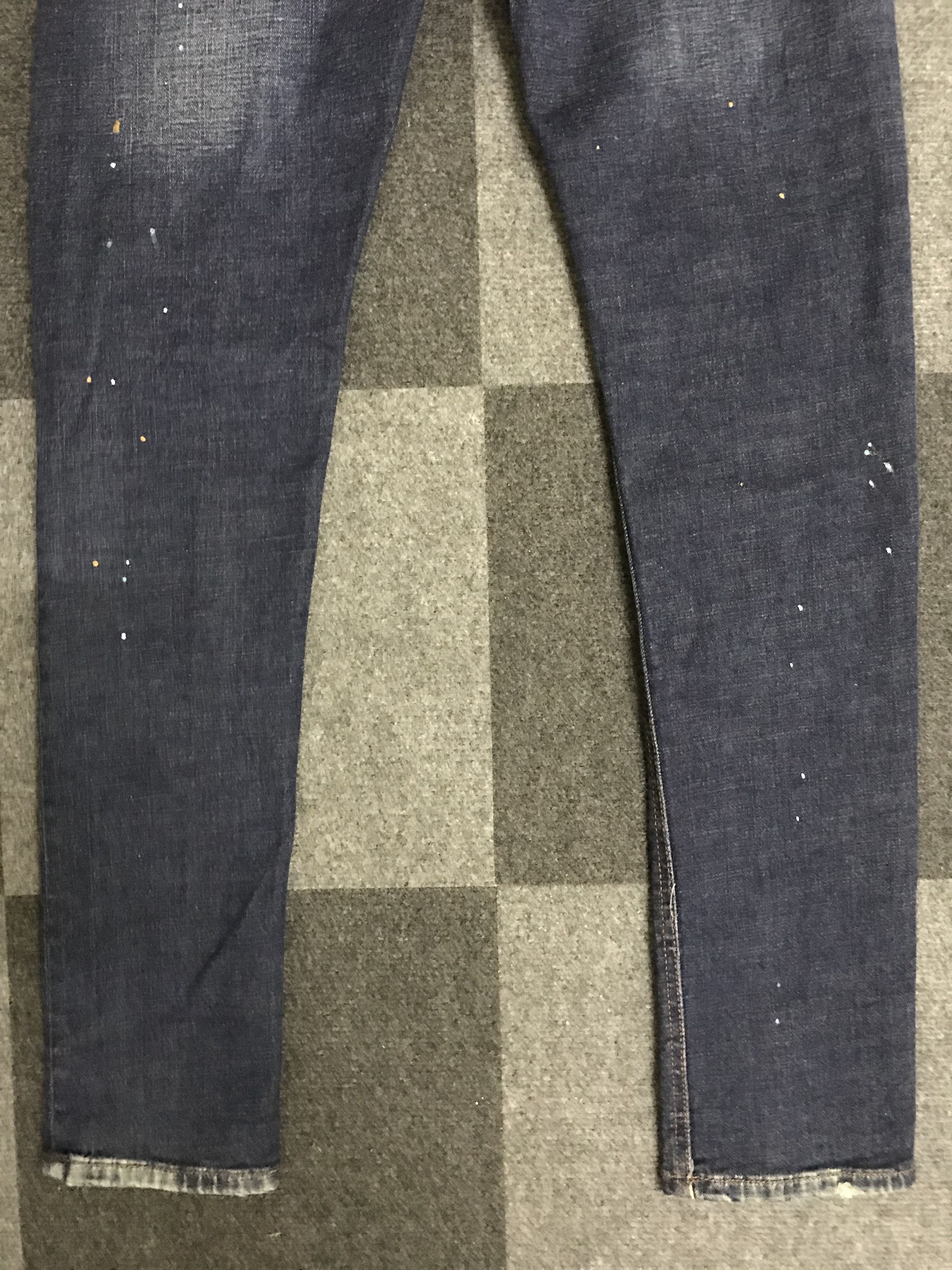 Art Comes First D112 ZARA Patchwork Painter Skinny Jeans Size US 32 / EU 48 - 20 Thumbnail