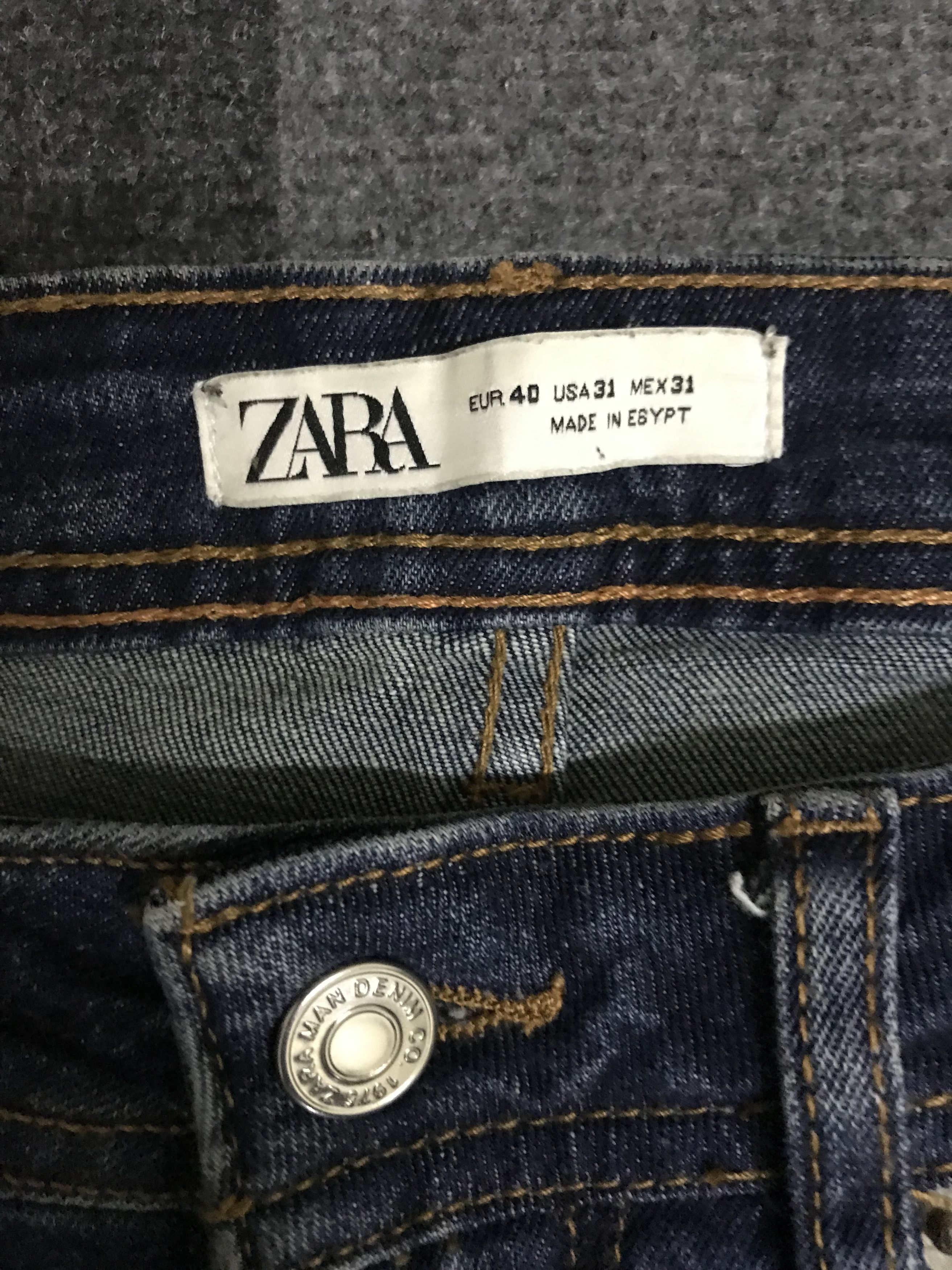 Art Comes First D112 ZARA Patchwork Painter Skinny Jeans Size US 32 / EU 48 - 13 Thumbnail