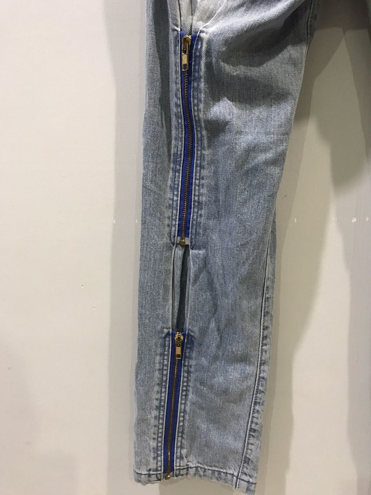 Japanese Brand × Seditionaries RNA SLANG Zipper Denim Size US 31 - 10 Thumbnail