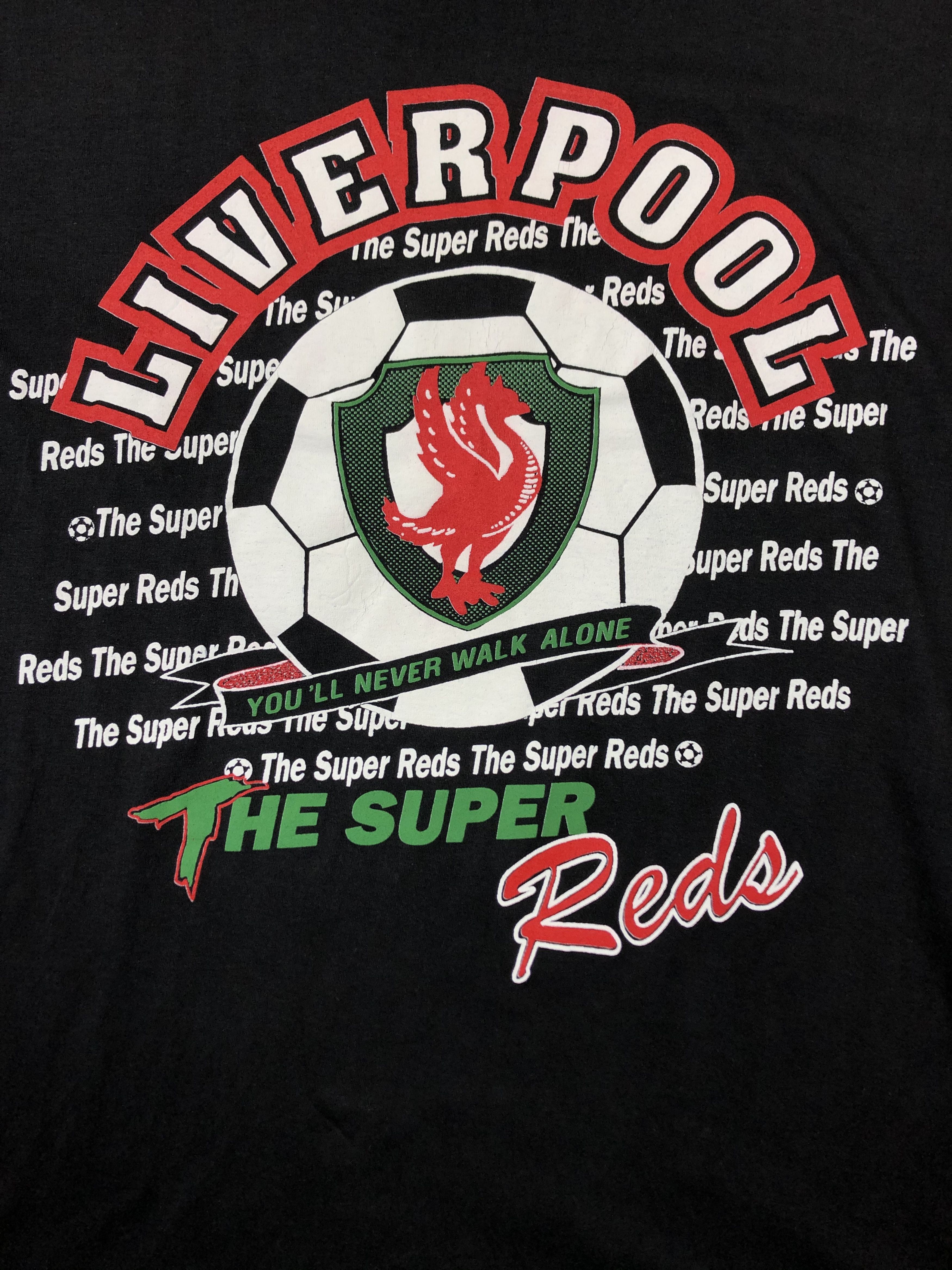 Vintage Vintage Liverpool Rare Tee Super Reds Shirt Y2K Sport Hype Size US L / EU 52-54 / 3 - 2 Thumbnail