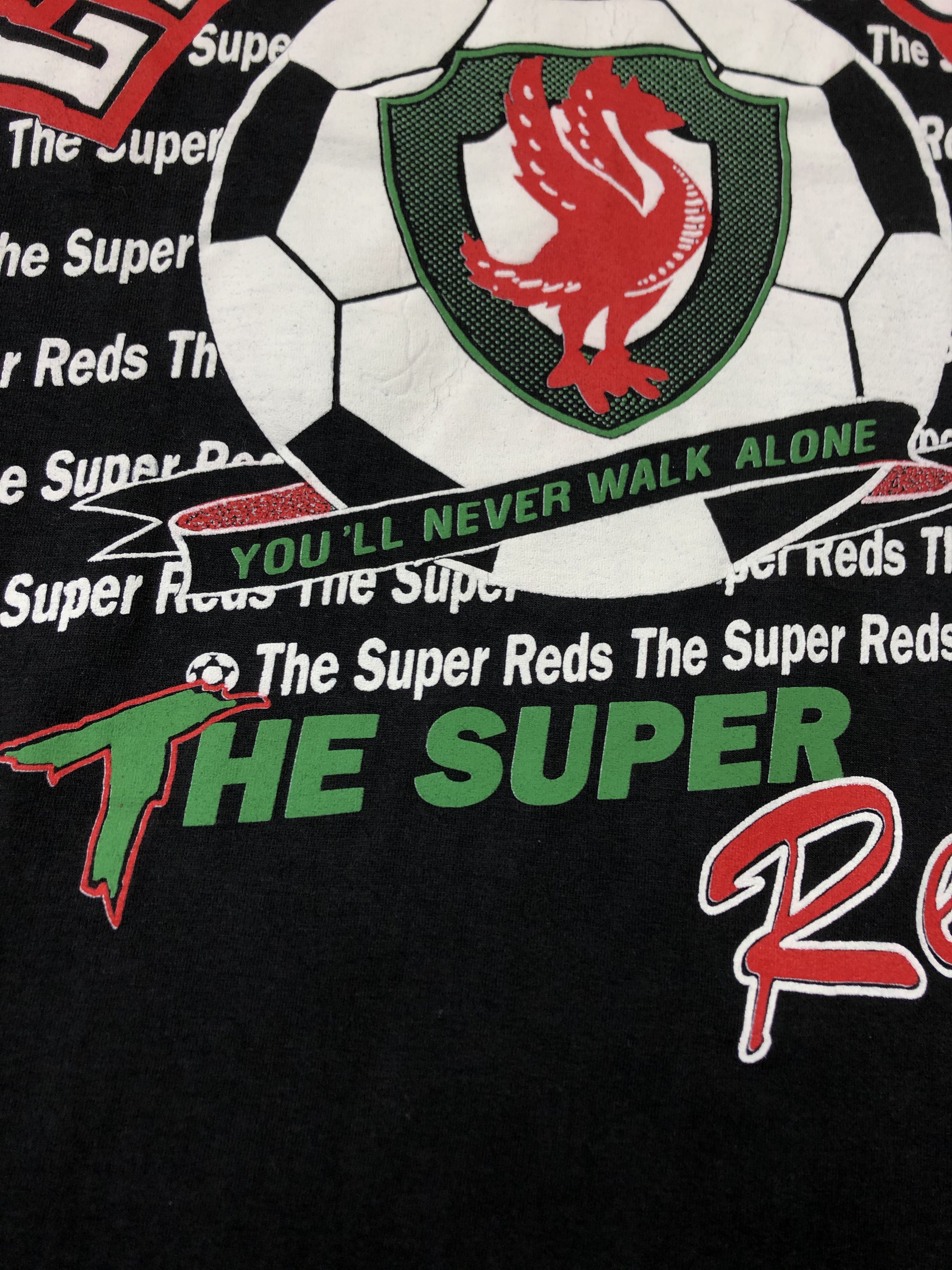Vintage Vintage Liverpool Rare Tee Super Reds Shirt Y2K Sport Hype Size US L / EU 52-54 / 3 - 5 Thumbnail