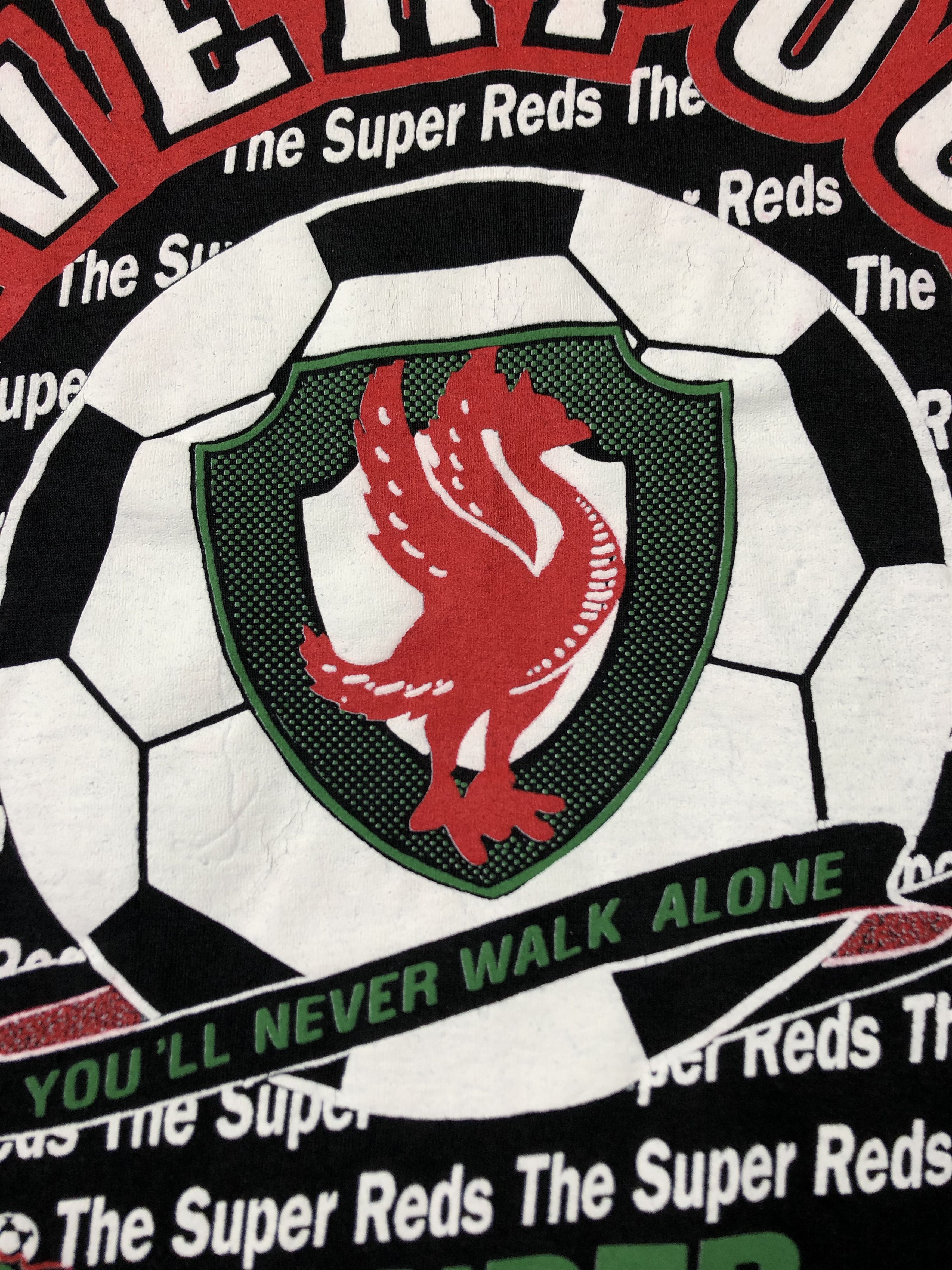 Vintage Vintage Liverpool Rare Tee Super Reds Shirt Y2K Sport Hype Size US L / EU 52-54 / 3 - 4 Thumbnail