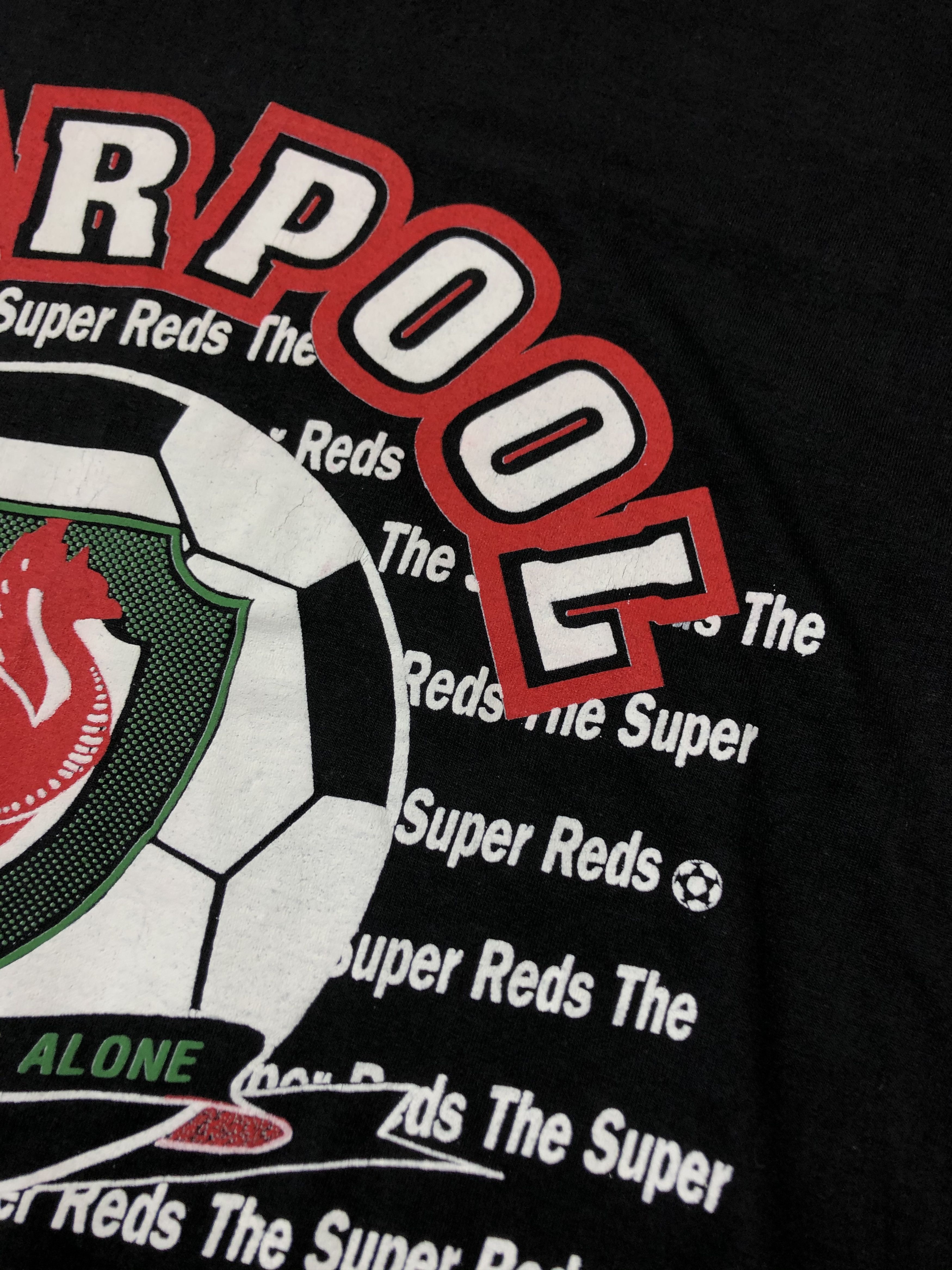 Vintage Vintage Liverpool Rare Tee Super Reds Shirt Y2K Sport Hype Size US L / EU 52-54 / 3 - 7 Thumbnail