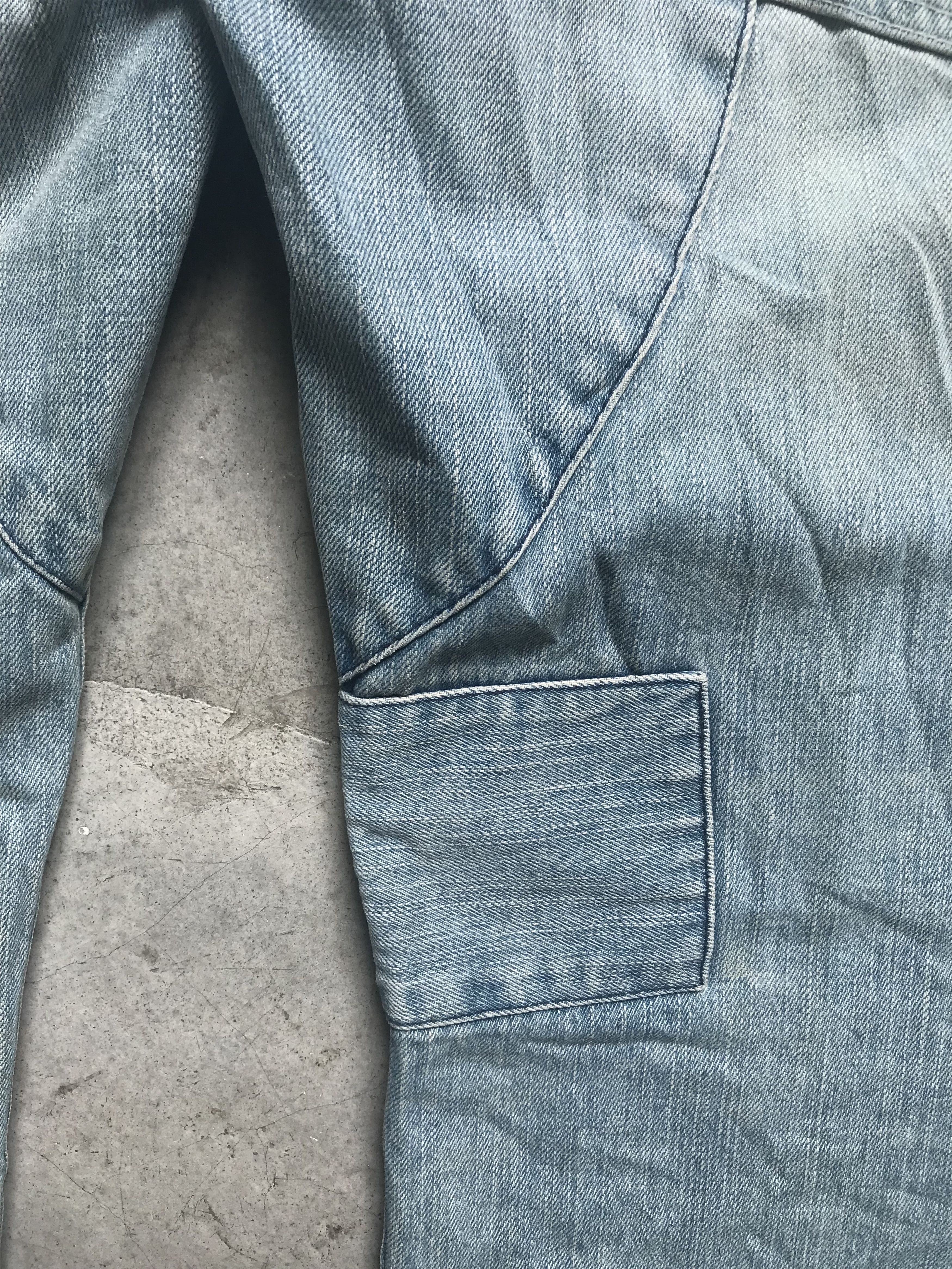 Quicksilver × Seditionaries 💥Statement Jeans💥 QUICKSILVER Patchwork Distressed Denim Size US 33 - 18 Thumbnail