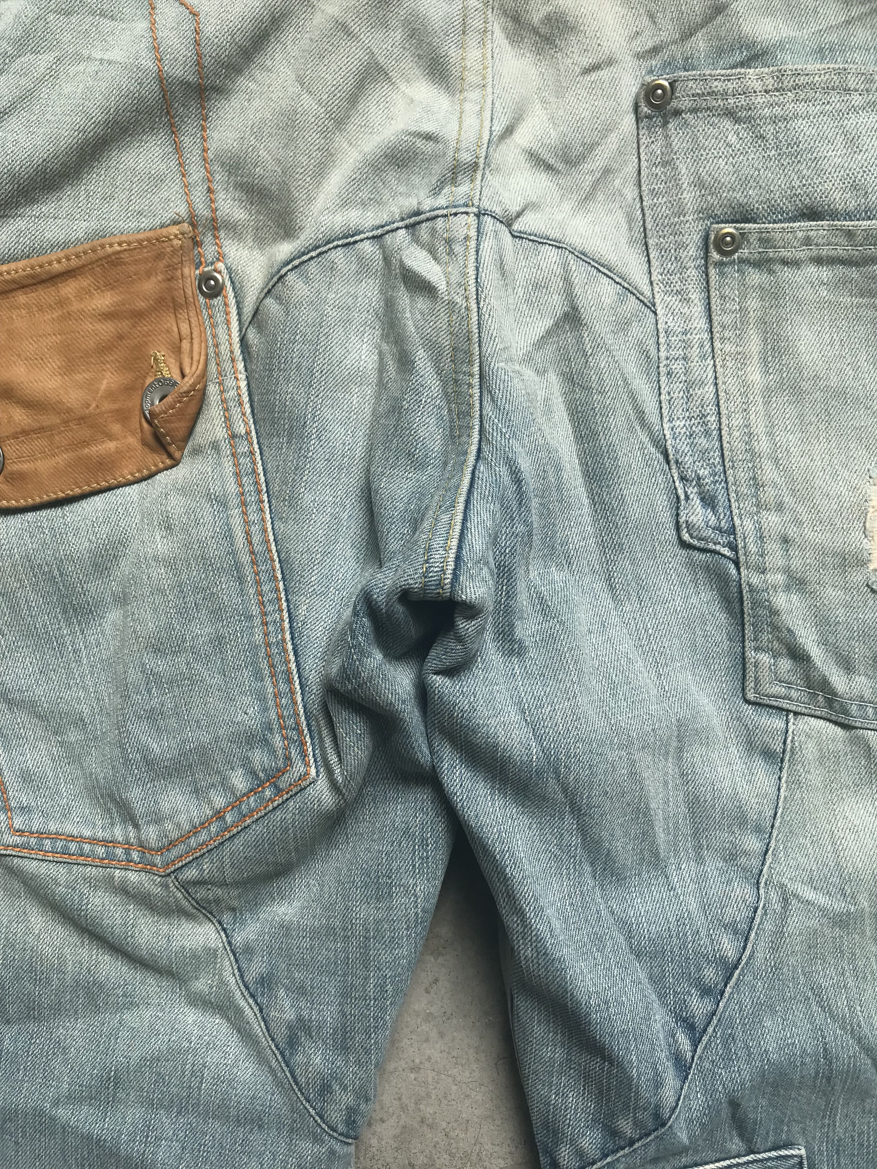 Quicksilver × Seditionaries 💥Statement Jeans💥 QUICKSILVER Patchwork Distressed Denim Size US 33 - 17 Thumbnail