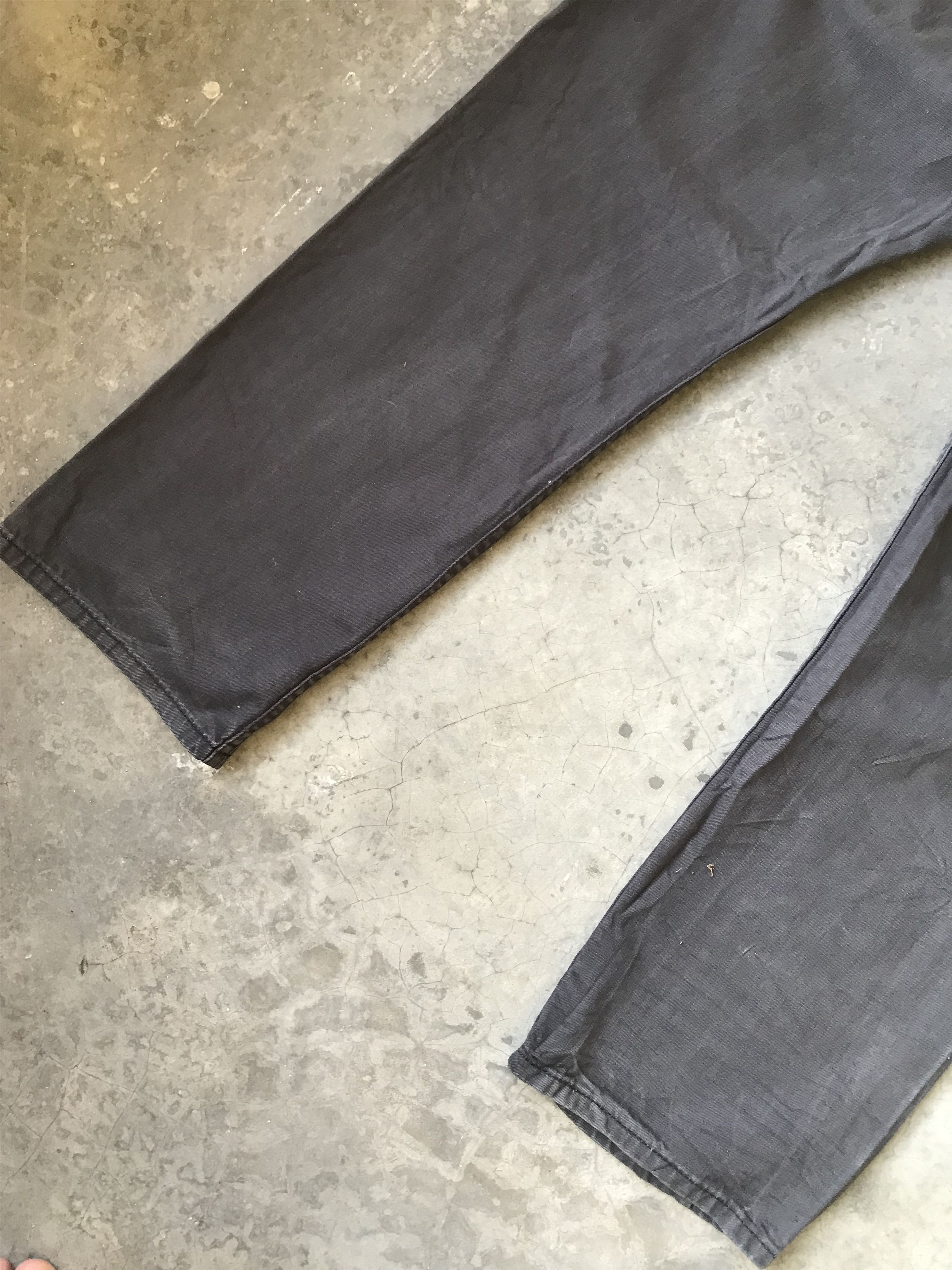 Levi's Levis 505 Black Light Denim Size US 34 / EU 50 - 6 Thumbnail