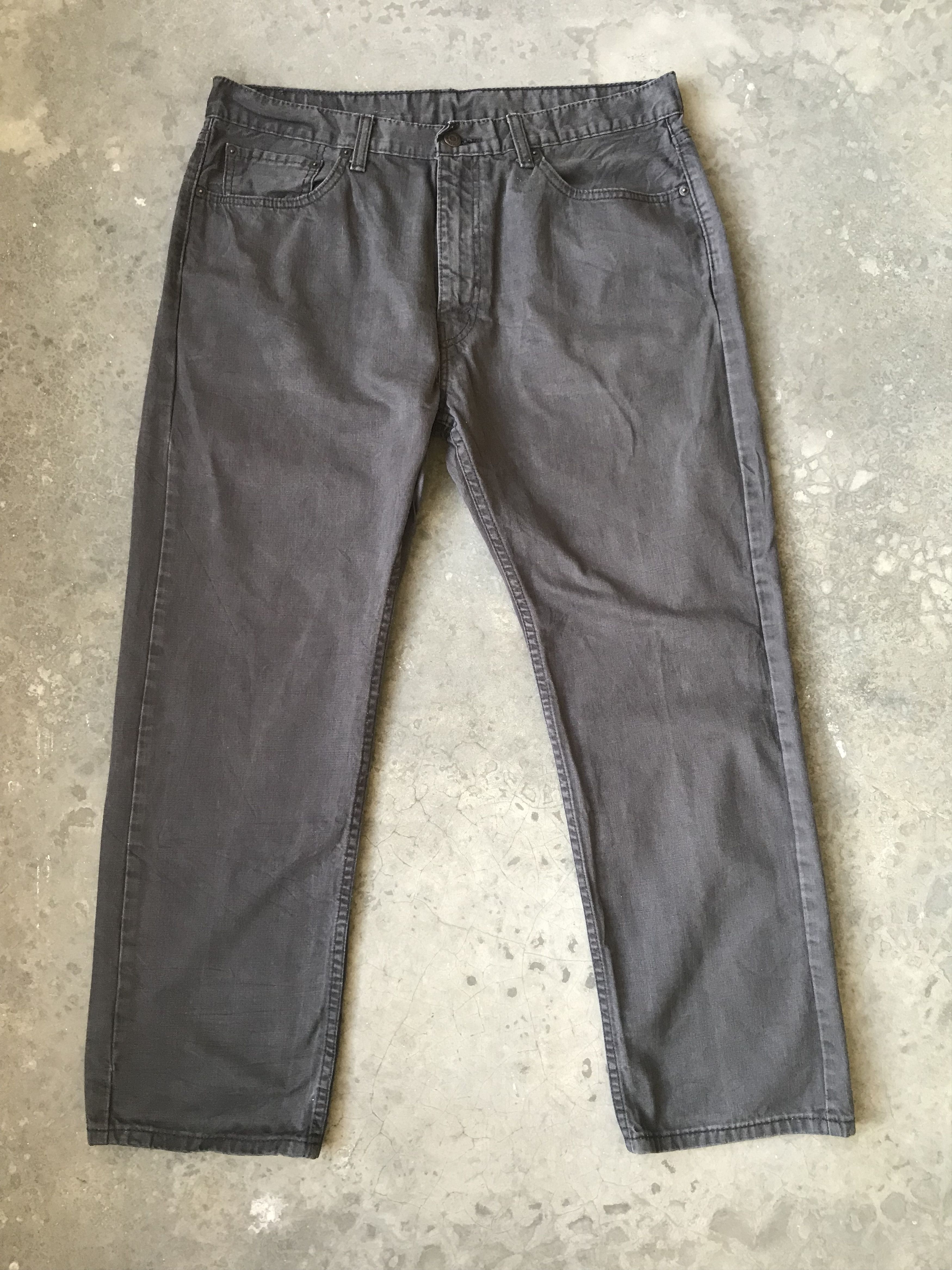 Levi's Levis 505 Black Light Denim Size US 34 / EU 50 - 1 Thumbnail