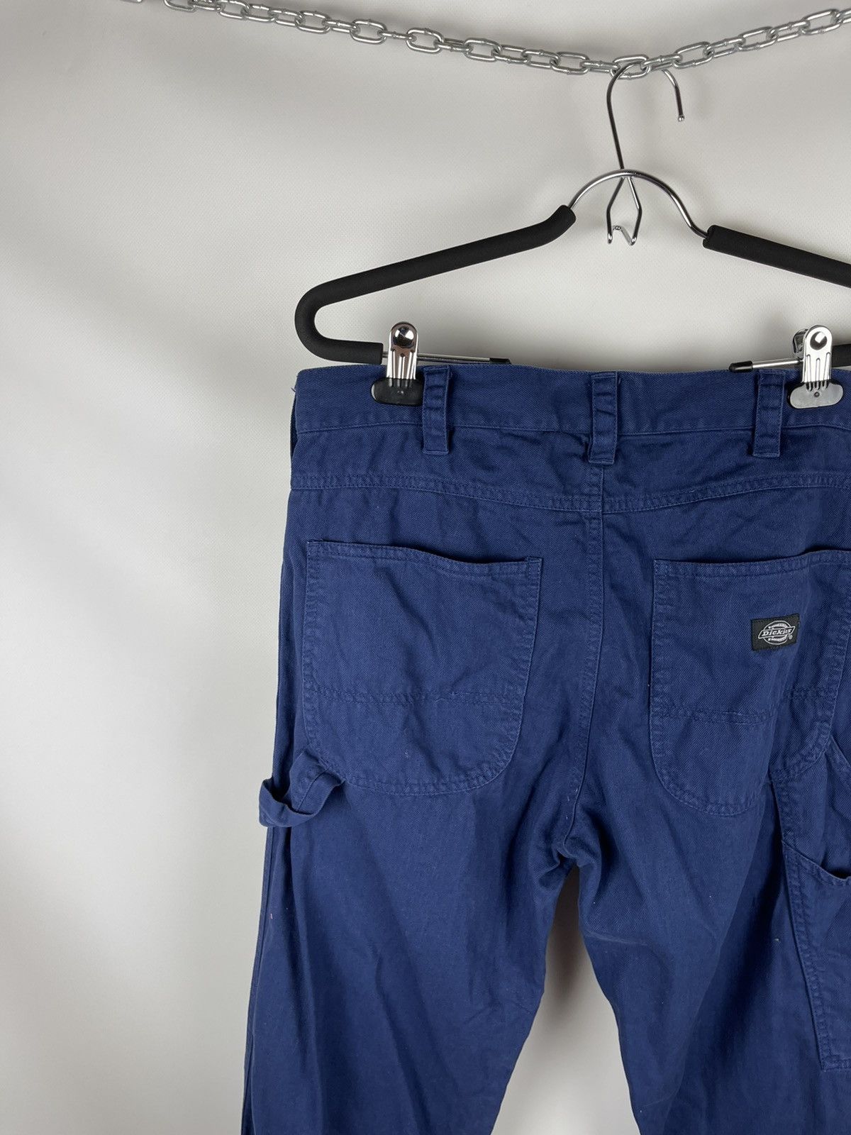 Dickies Dickies vintage streetwear workwear blue chino pants denim Size US 31 - 8 Thumbnail